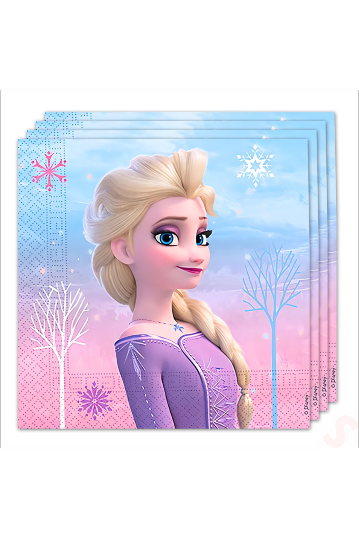 Süsle Baby Party Frozen 2 Wind Spirit Peçete - 33cm x 33cm - 20 Adet