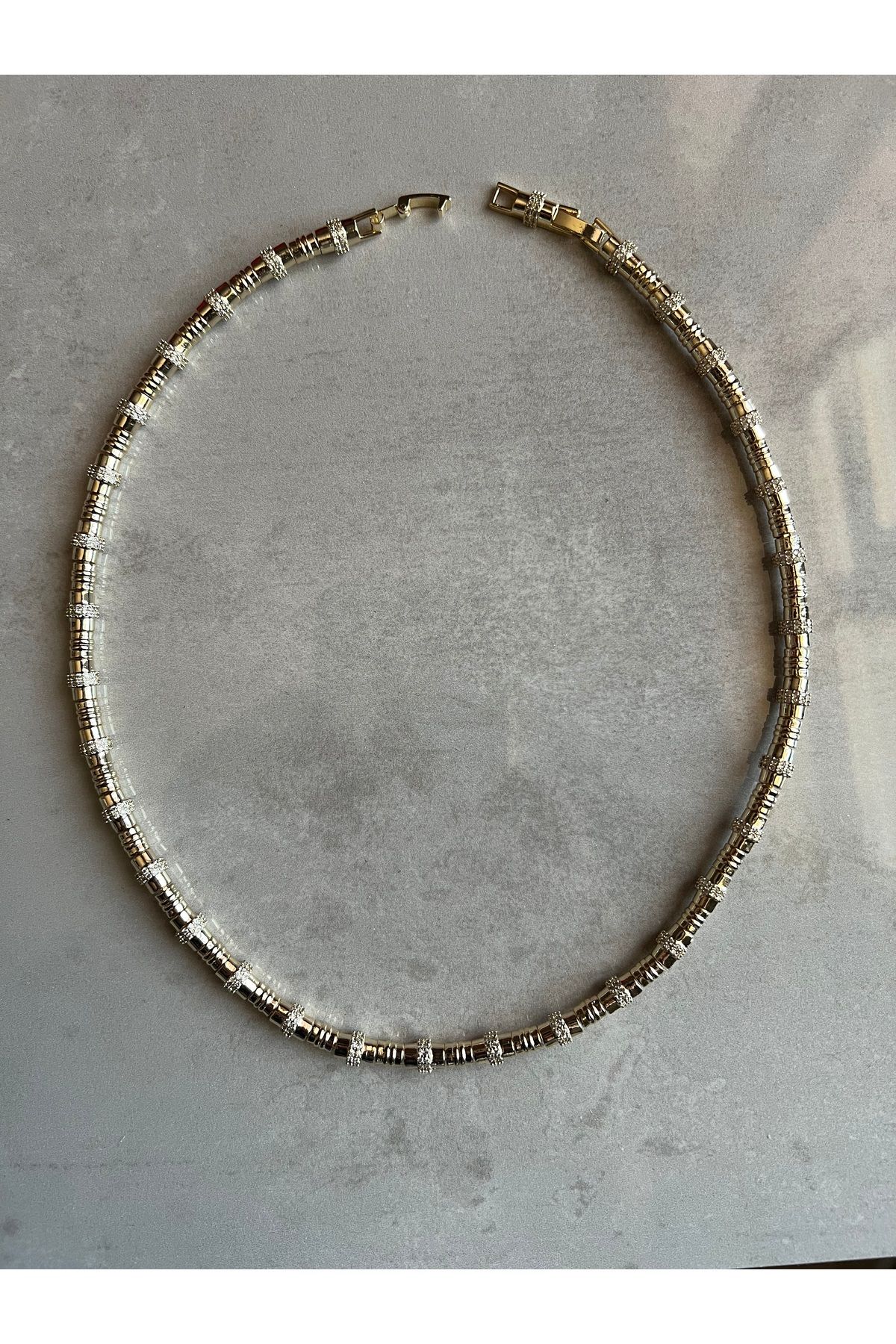 stainles steel Yüksek Kaliteli Boru Serenay Kolye