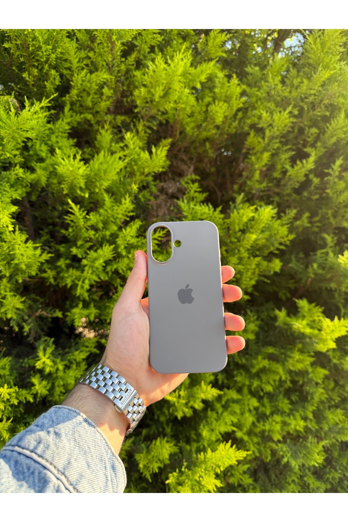 Thelioncase Apple iPhone 16 Lansman Uyumlu İçi Kadife Silikon Kılıf