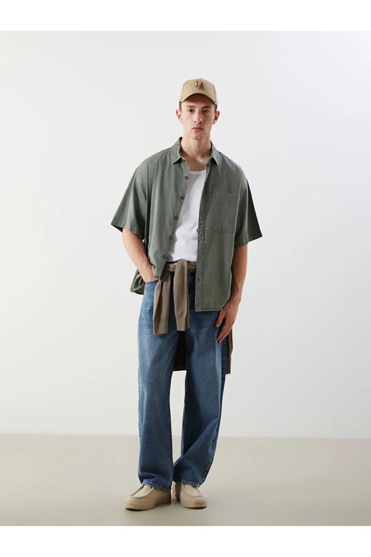 LC Waikiki LCW Jeans Indigo Baggy Fit Erkek Jean Pantolon