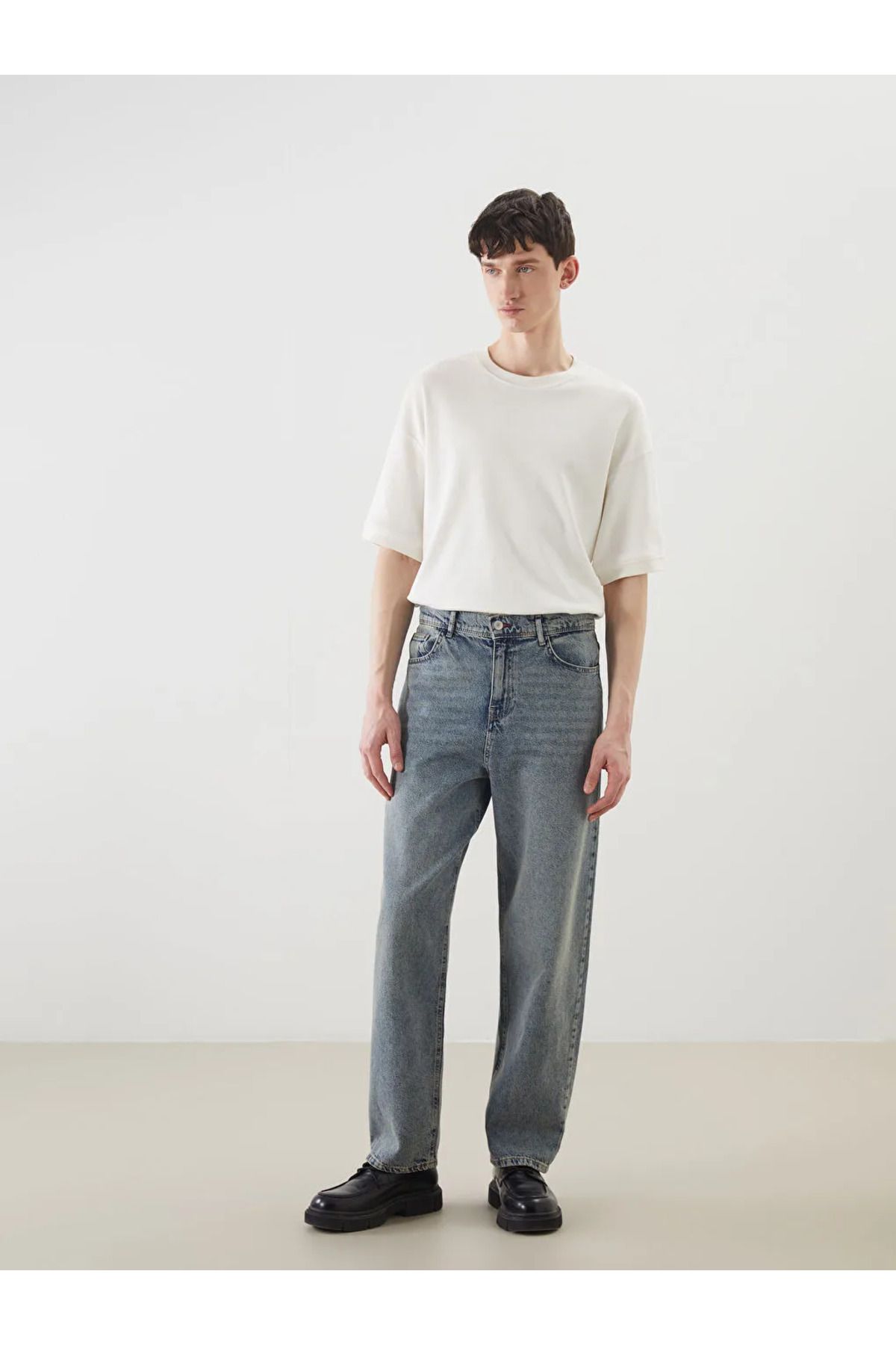 LC Waikiki LCW Jeans Indigo Baggy Fit Erkek Jean Pantolon