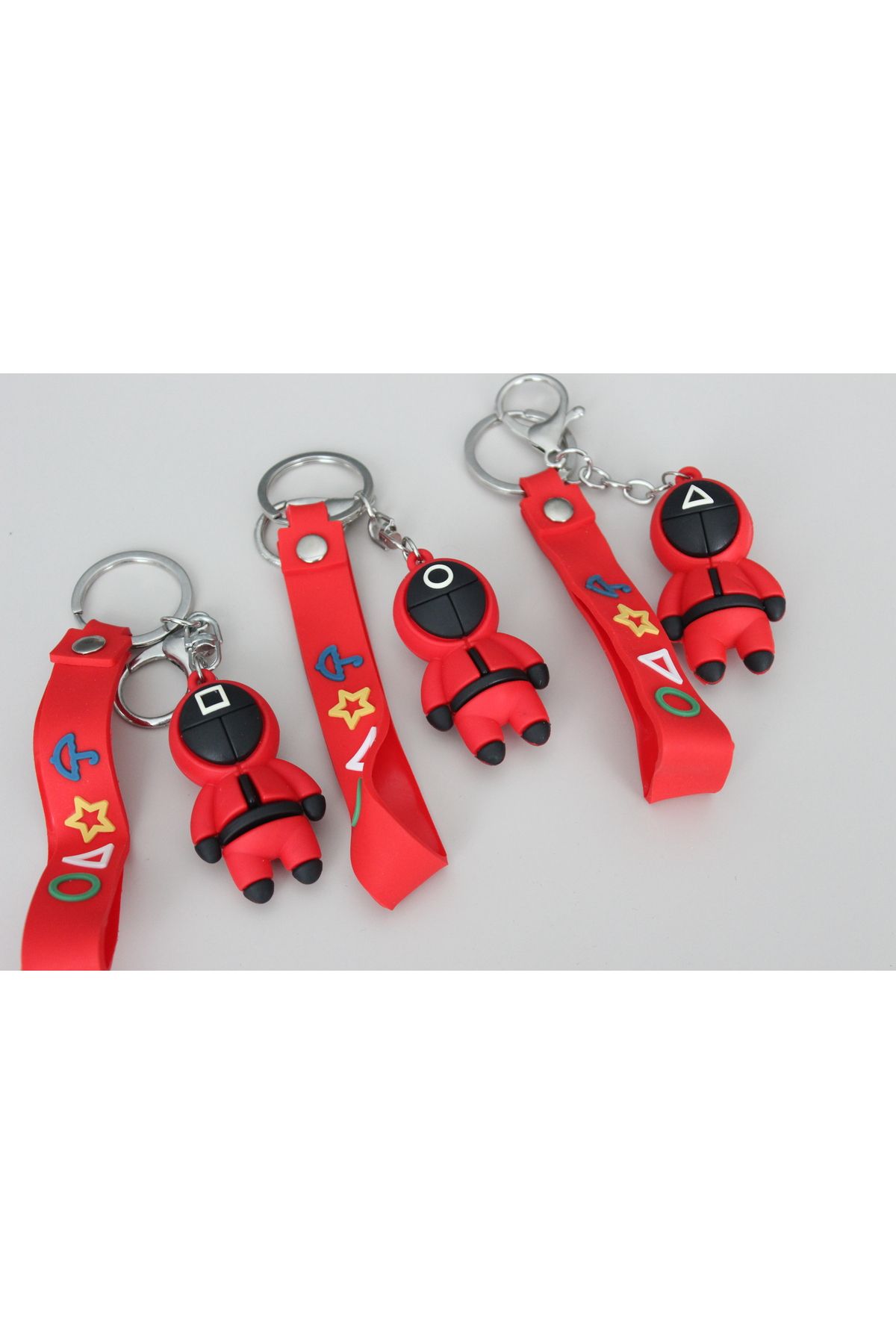 mihi hediyelik Squid Game 3 lü Anahtarlık