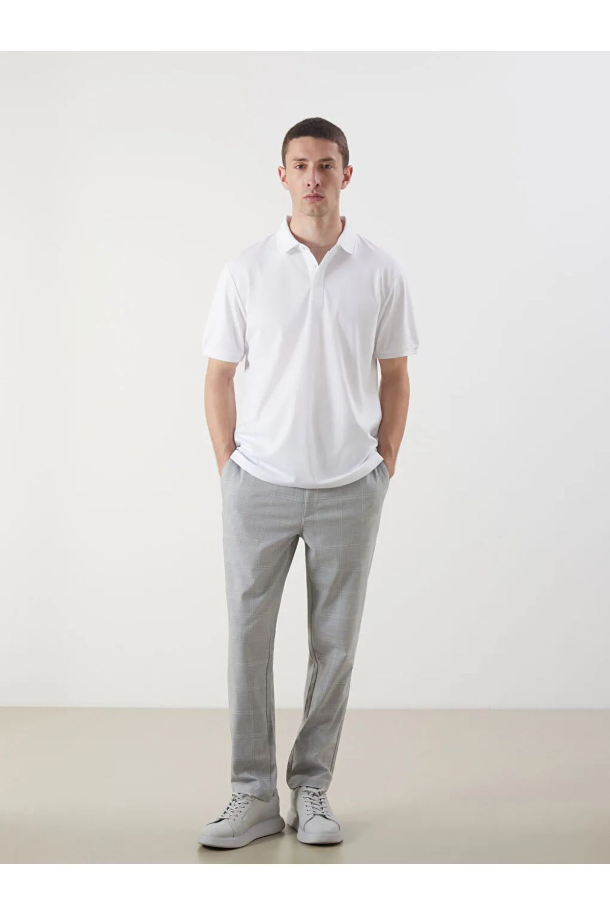LC Waikiki LCW Vision Gri Slim Fit Erkek Pantolon