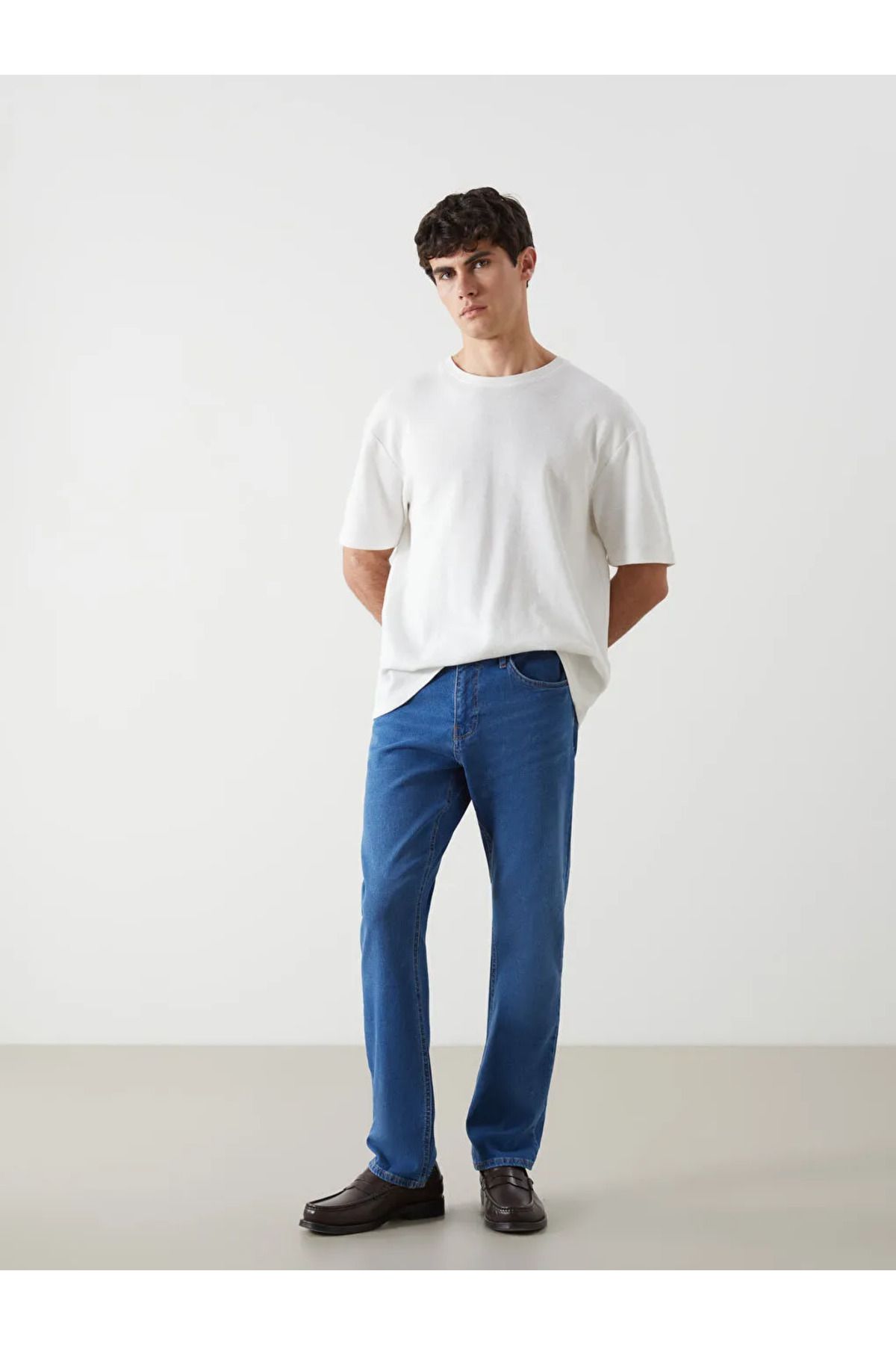 LC Waikiki LCW ECO Indigo Regular Fit Erkek Jean Pantolon
