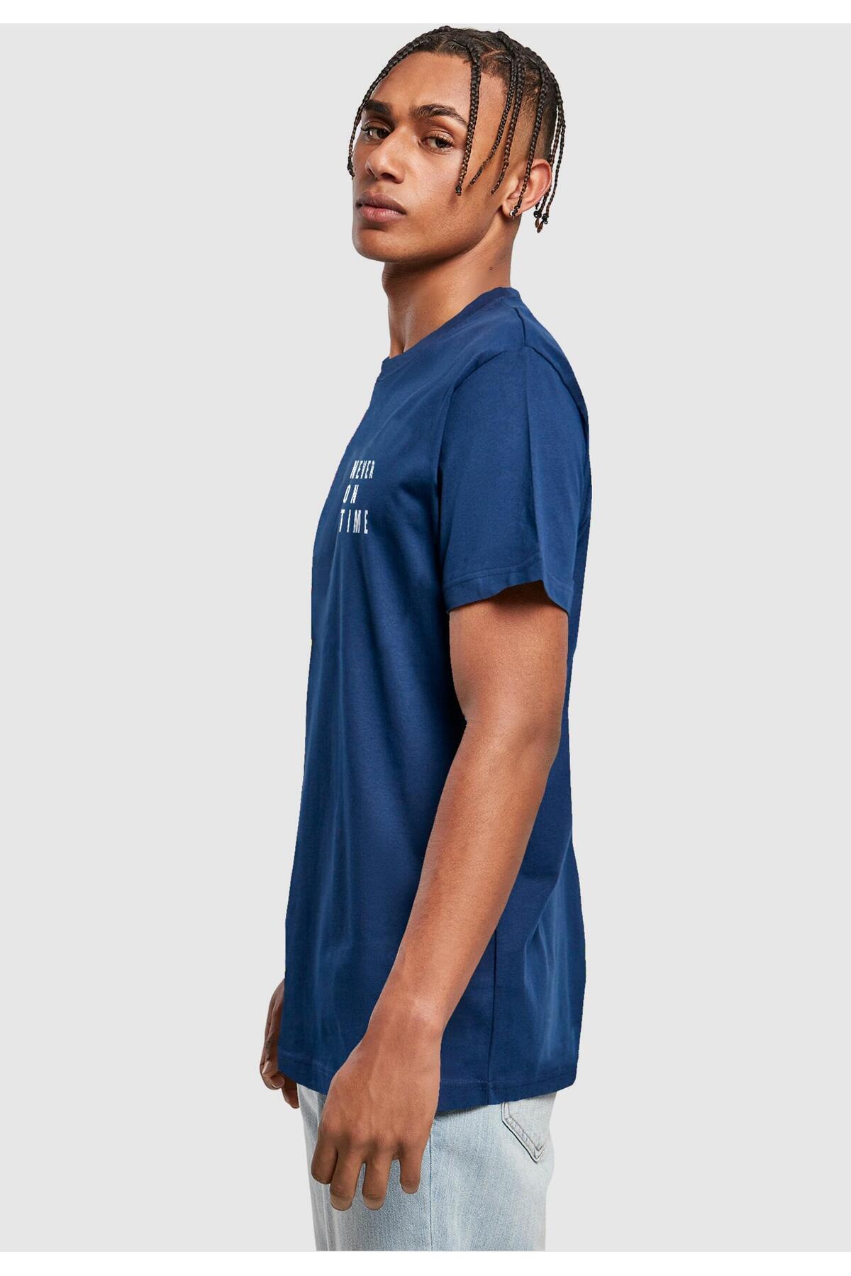 Mister Tee-Damen Never On Time Tee 4