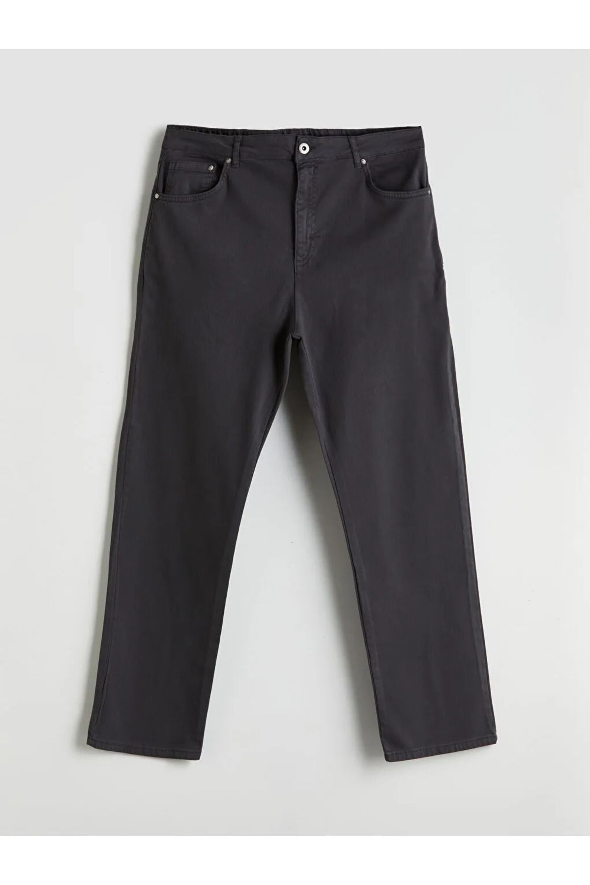 LC Waikiki XSIDE Antrasit Slim Fit Gabardin Erkek Pantolon