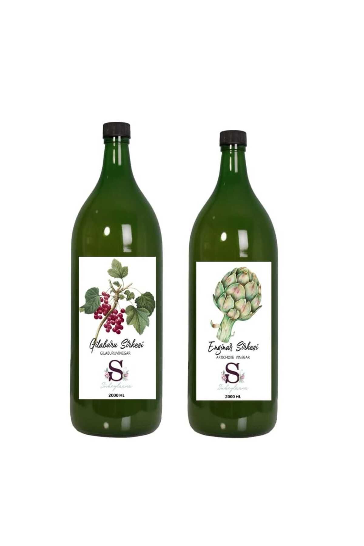 Süheylaana Doğal Gilaburu Sirkesi 2000 Ml - Doğal Enginar Sirkesi 2000 Ml