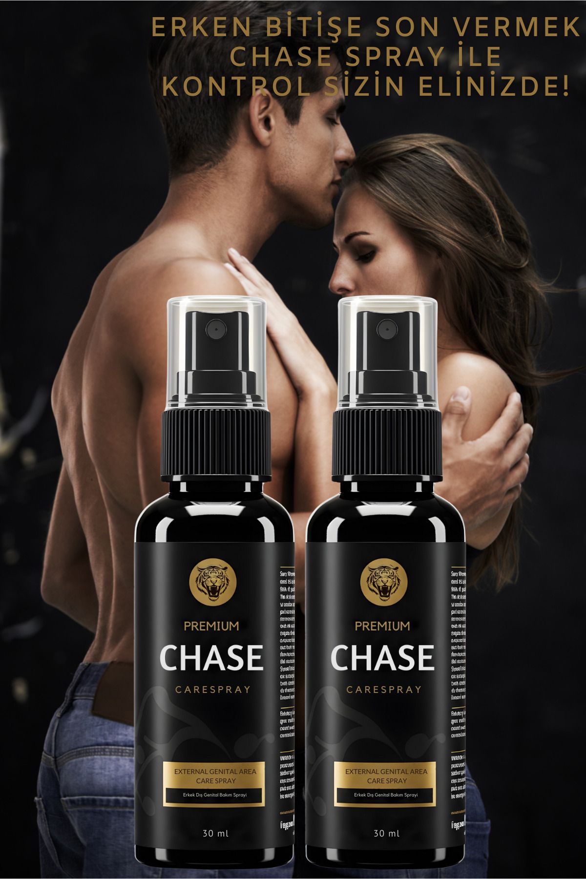 Chase Premium Uzun Deneyim İçin Özel Formül Sprey 2 Adet Set