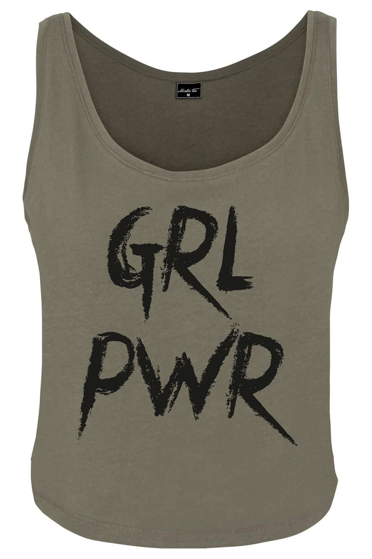 Mister Tee-Damen Ladies Grl Pwr Tank 1