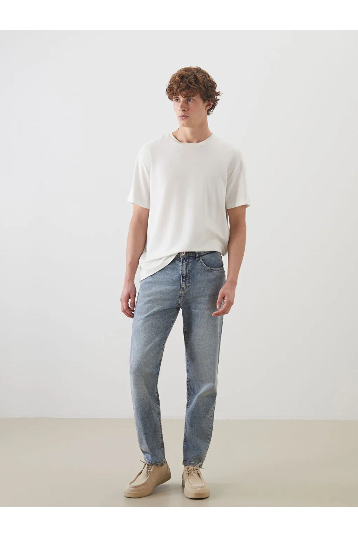 LC Waikiki LCW Jeans Indigo 710 Loose Fit Erkek Jean Pantolon
