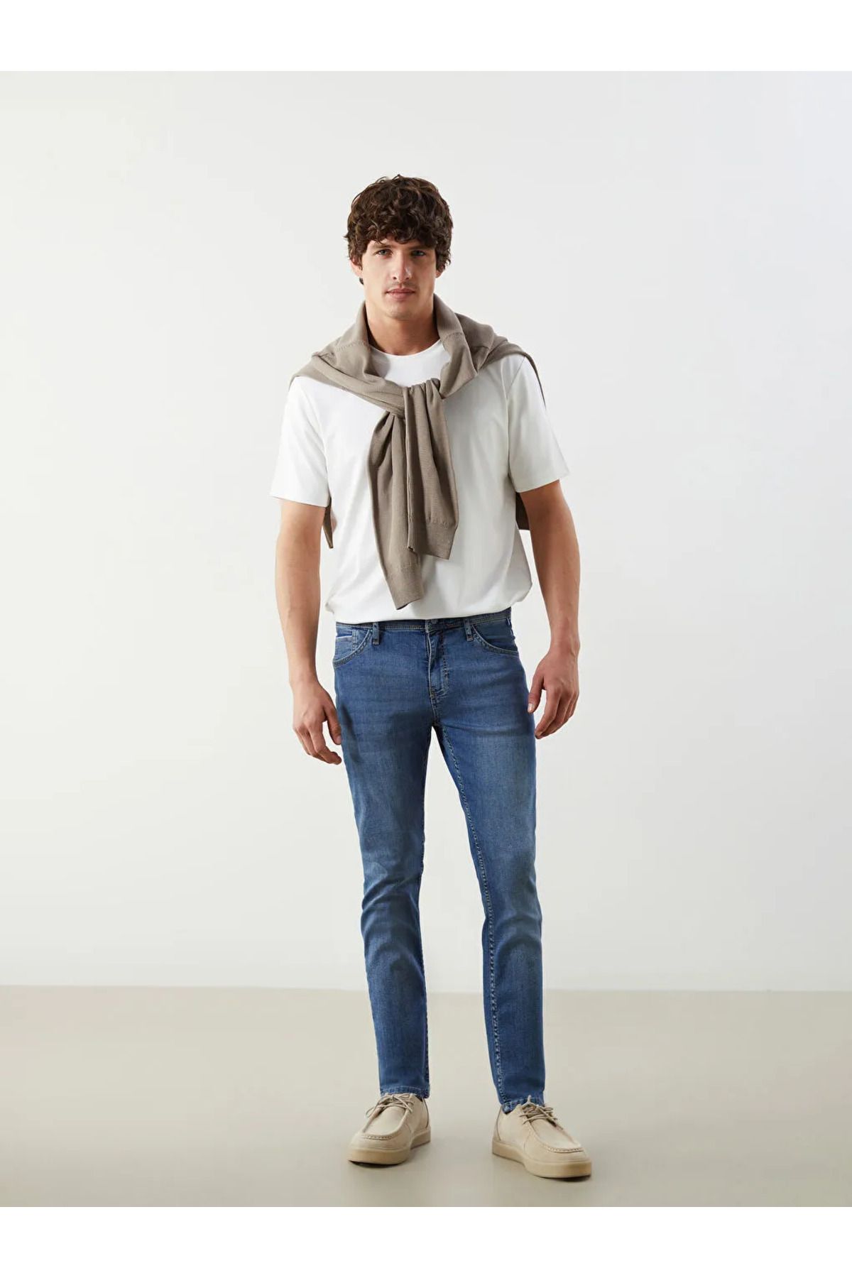 LC Waikiki LCW Jeans Indigo 750 Slim Fit Erkek Jean Pantolon
