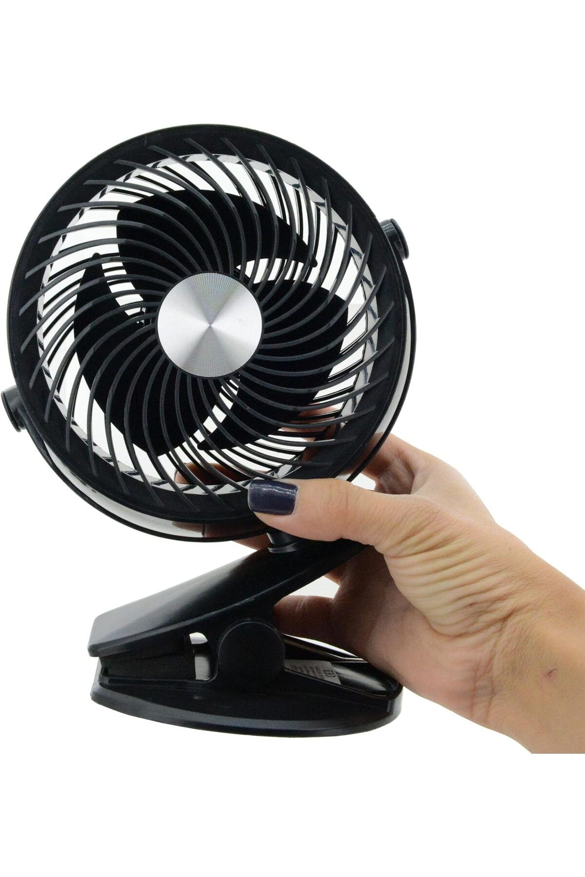 Remiuse Masaüstü Mandallı Taşınabilir Fan 2 Kademeli Oynar Başlıklı USB Midi Kıskaçlı Fan