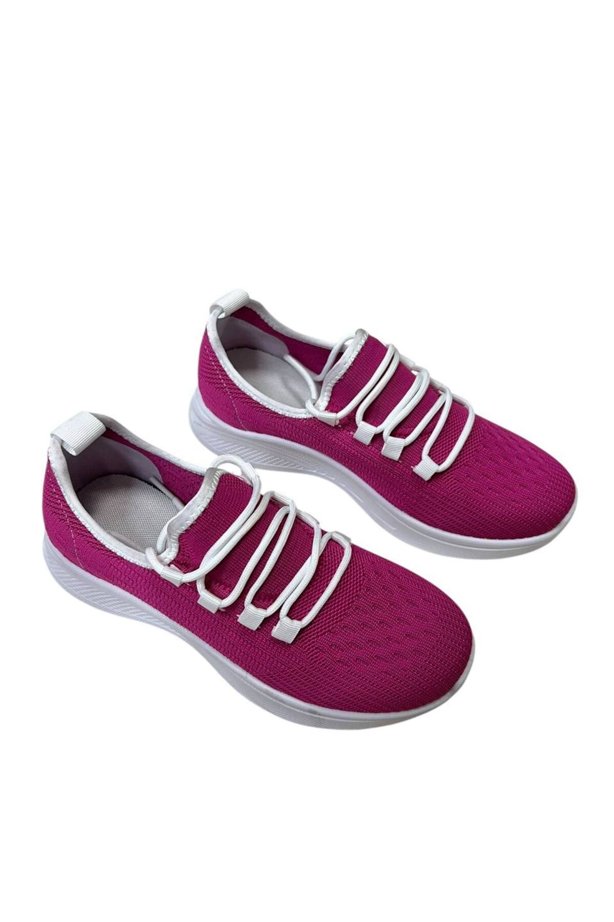 GK SHOES kadın Günlük Rahat Taban File Ayakkabı