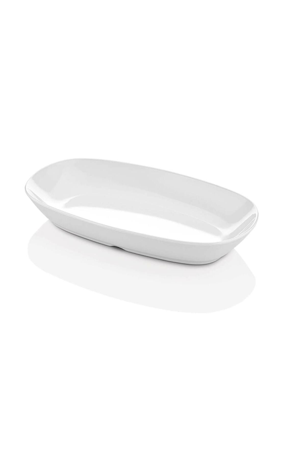 Atlas Kırılmaz 34 cm Oval Kayık Tabak 6 Adet