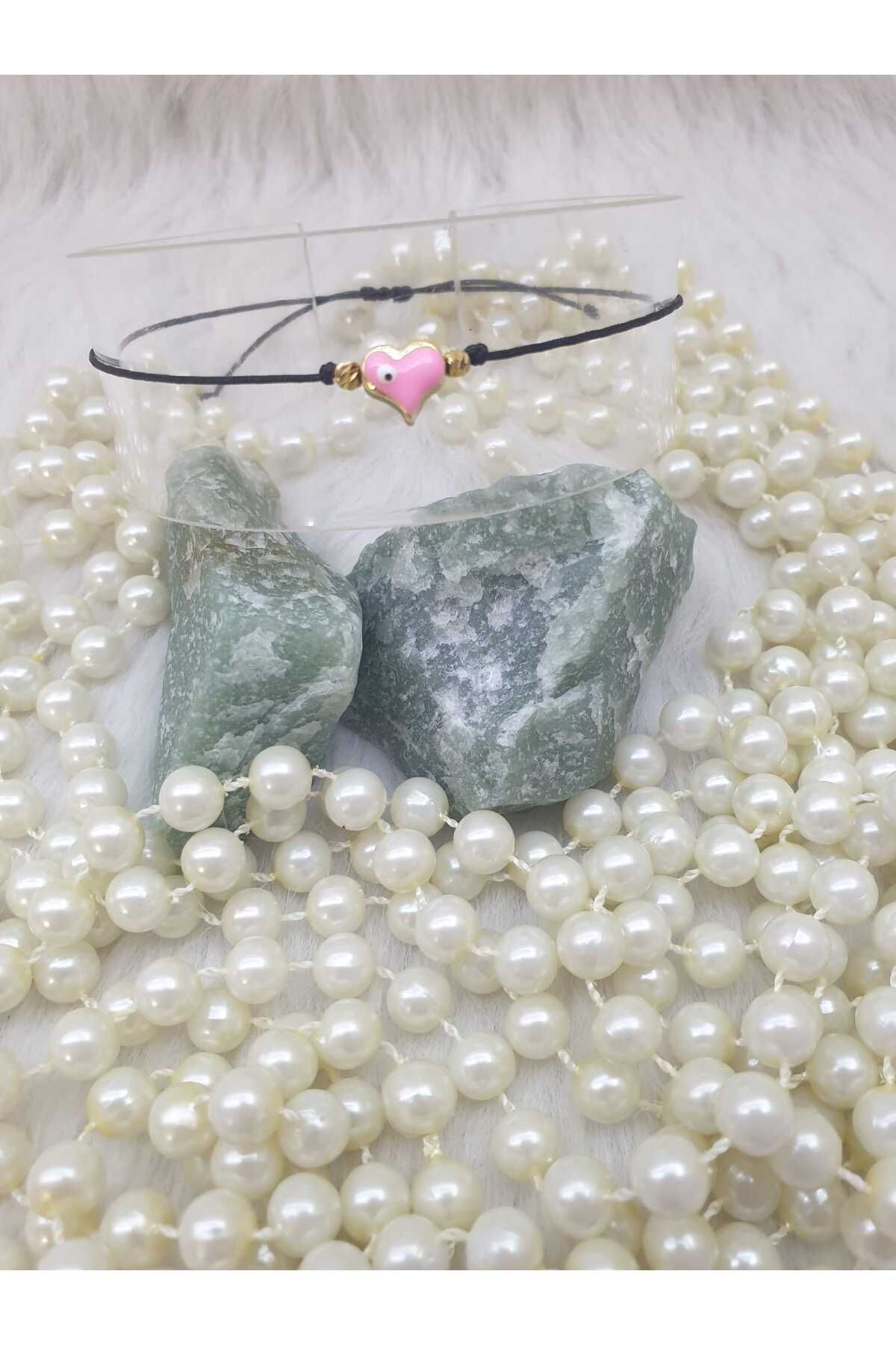 HAPPY HANDMADE AYARLANABİLİR BİLEKLİK/KALPLİ BİLEKLİK/DORİKALI BİLEKLİK