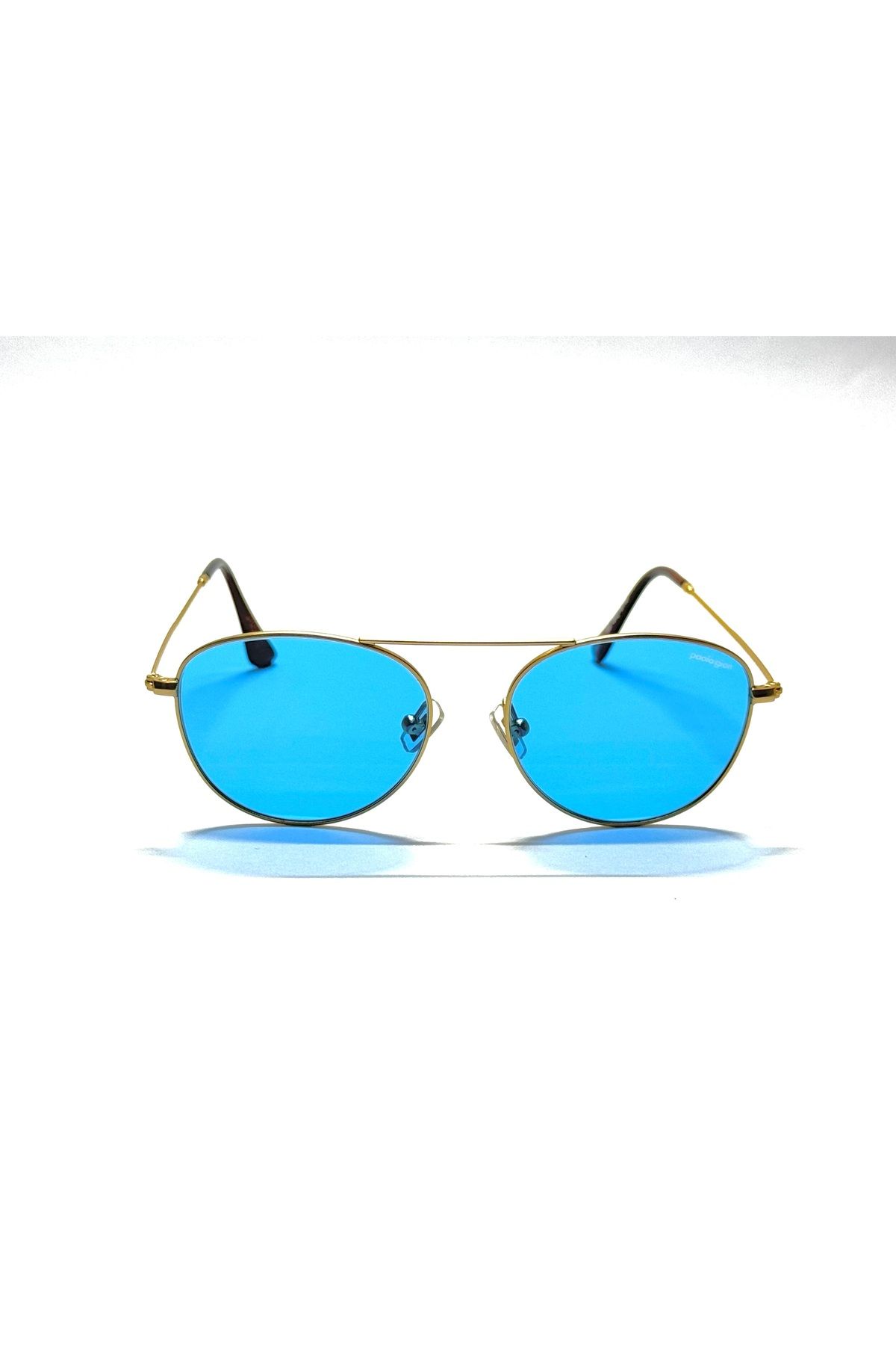 paolo gion 7009 c2 mavi uv 400 filtreli unisex güneş gözlüğü 51-19-145