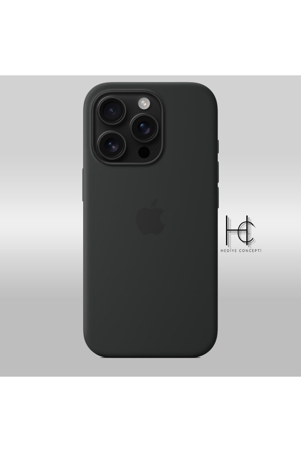 hediyeconcepti iPhone 16 Pro Uyumlu Yumuşak Silikon Telefon Kılıfı