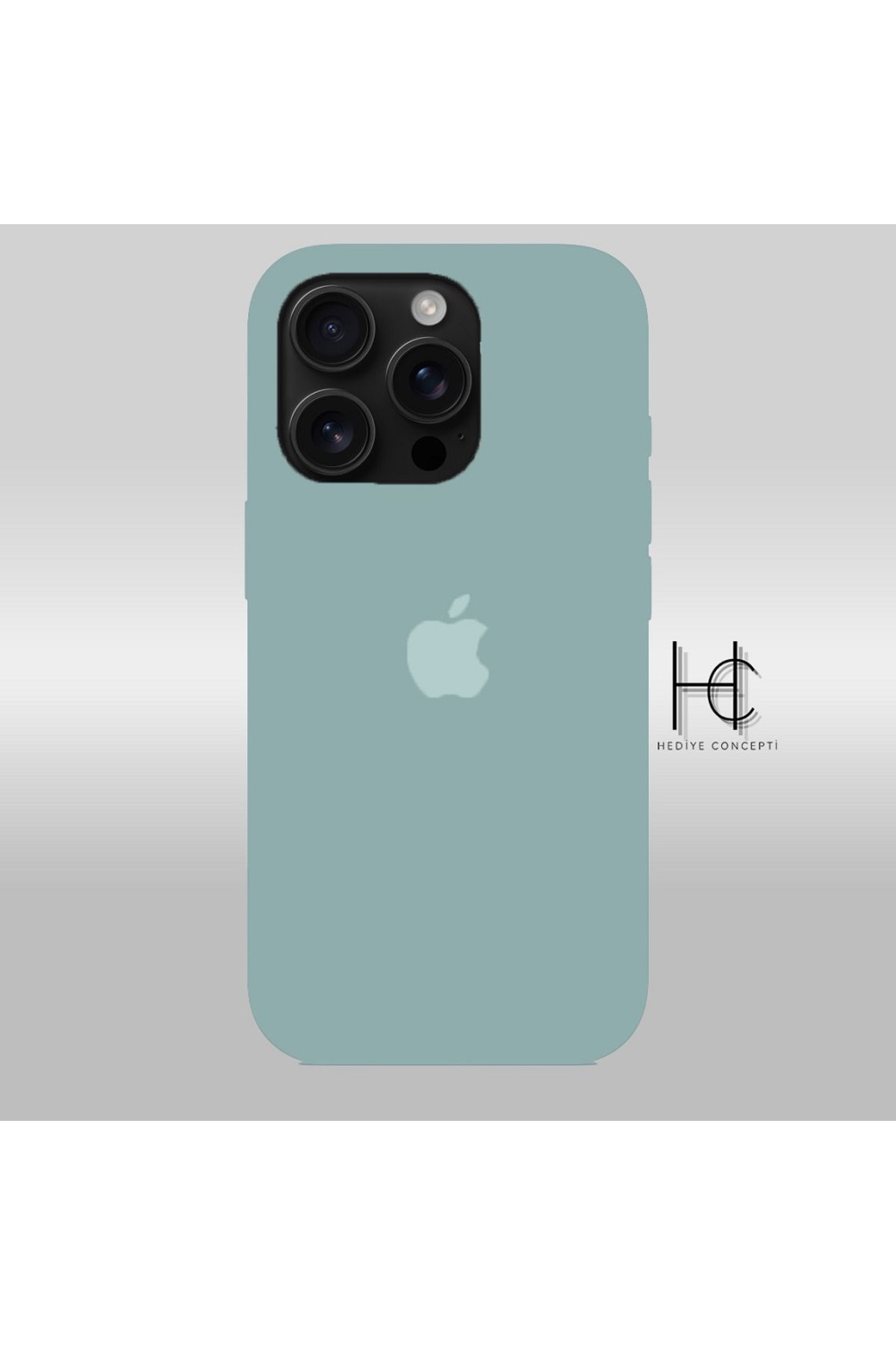hediyeconcepti iPhone 16 Pro Uyumlu Yumuşak Silikon Telefon Kılıfı