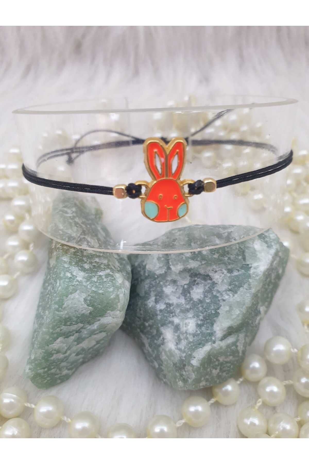 HAPPY HANDMADE AYARLANABİLİR BİLEKLİK/TAVŞAN BİLEKLİK/HEDİYELİK BİLEKLİK