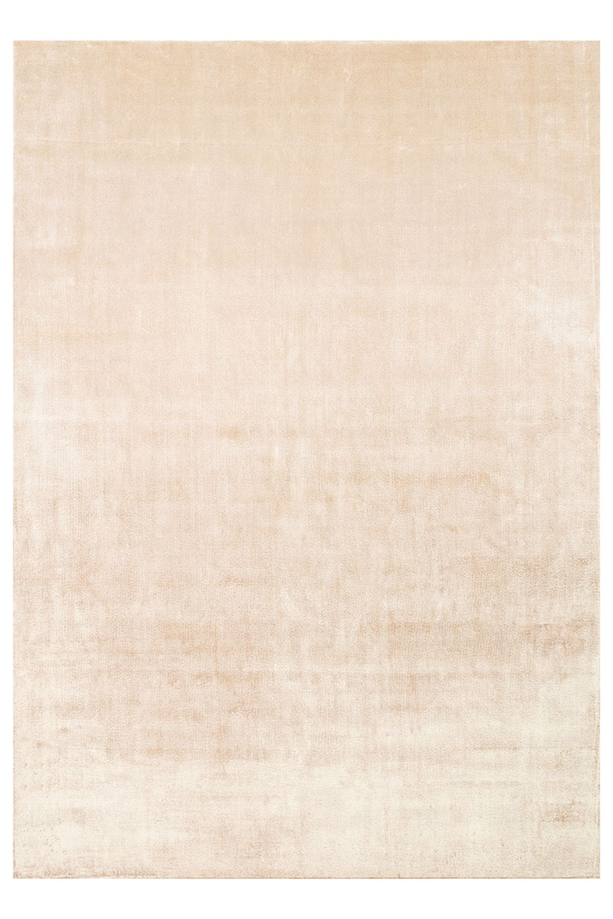 CARPETDOCIA Victoria Serisi %100 Naturel Viskon El Dokuma Sade Modern Salon Oturma Odası Yatak Odası Halı BEIGE