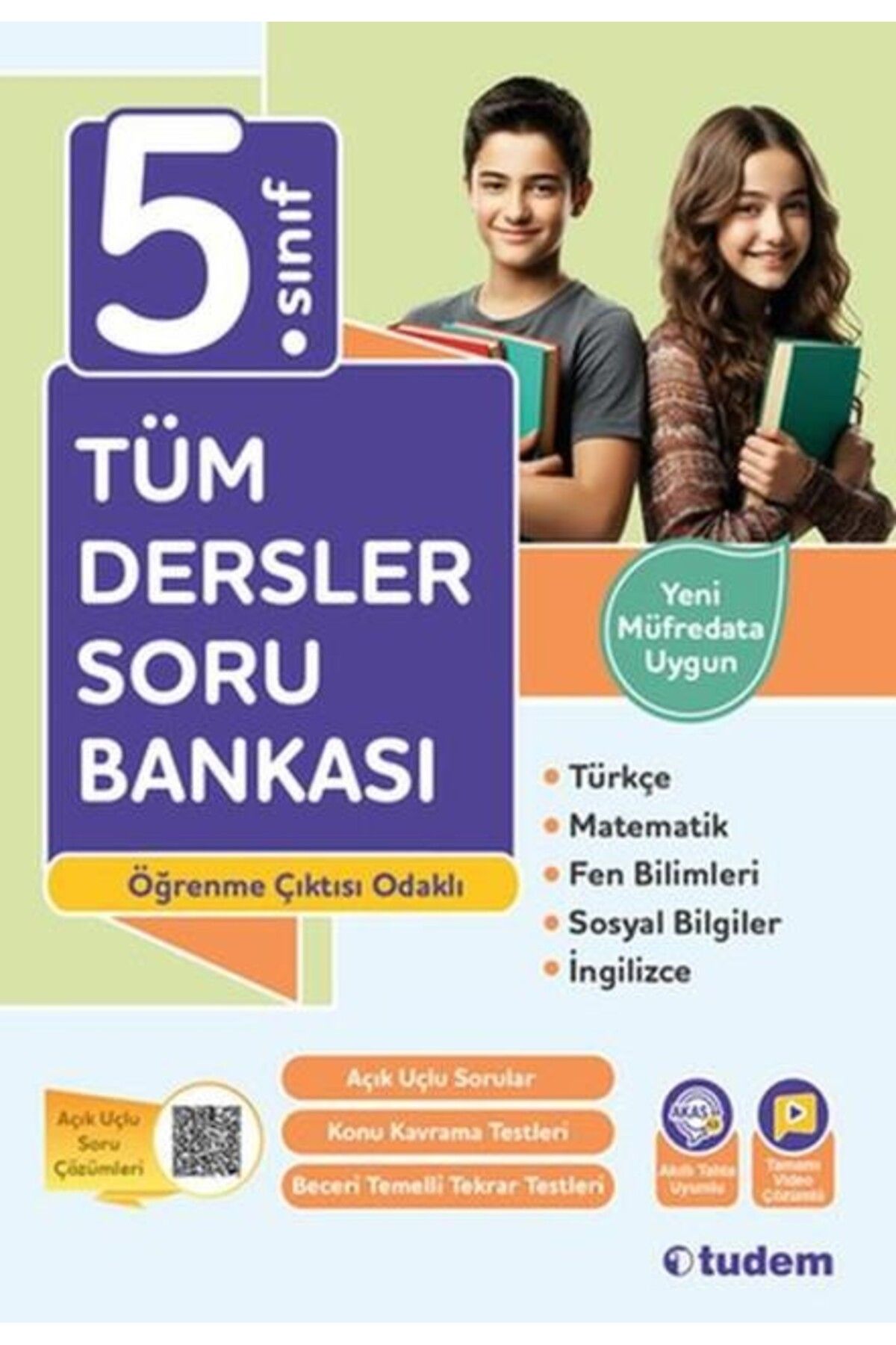 Ankara Kitap Merkezi 5. Sınıf Tüm Dersler Soru Bankası Tudem Yayınları