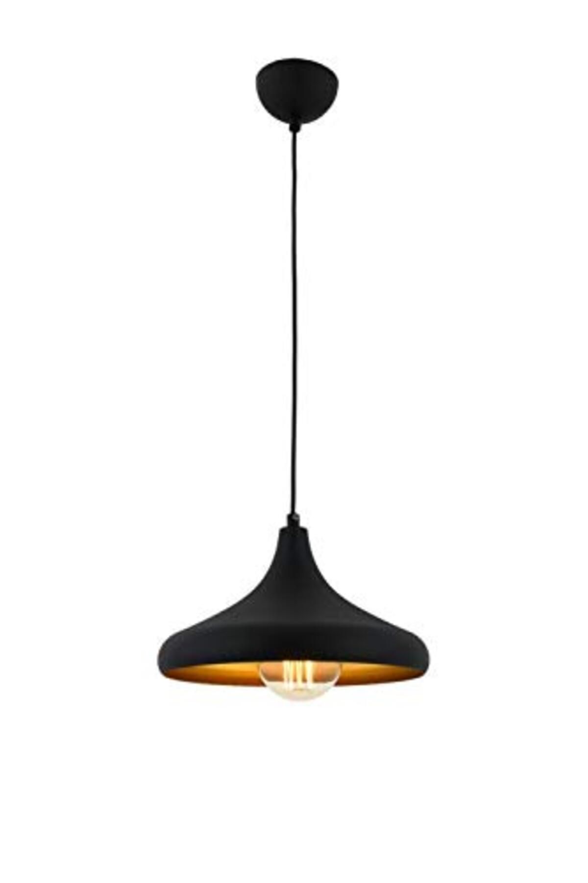 ShopZum Avonni 4106 Modern Avize, 60 W, Siyah