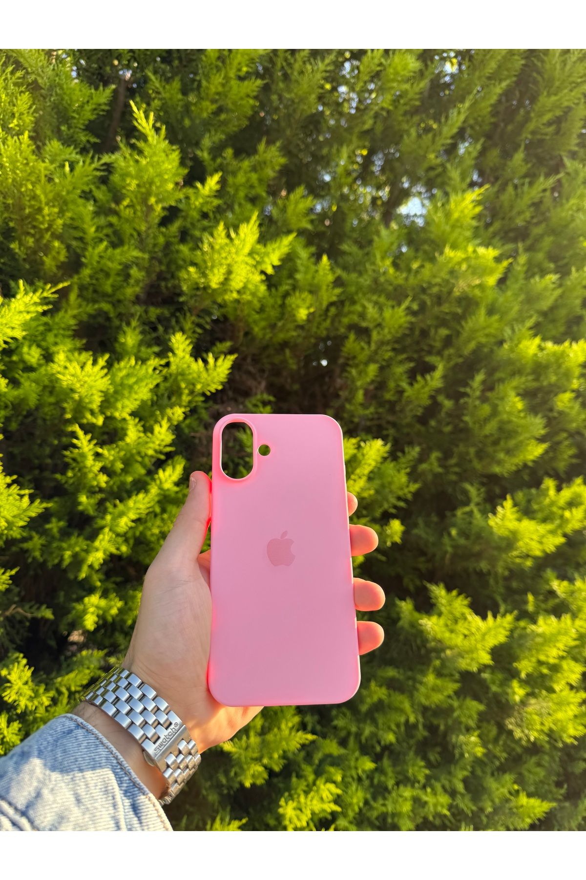 Thelioncase Apple iPhone 16 Plus Lansman Uyumlu İçi Kadife Silikon Kılıf