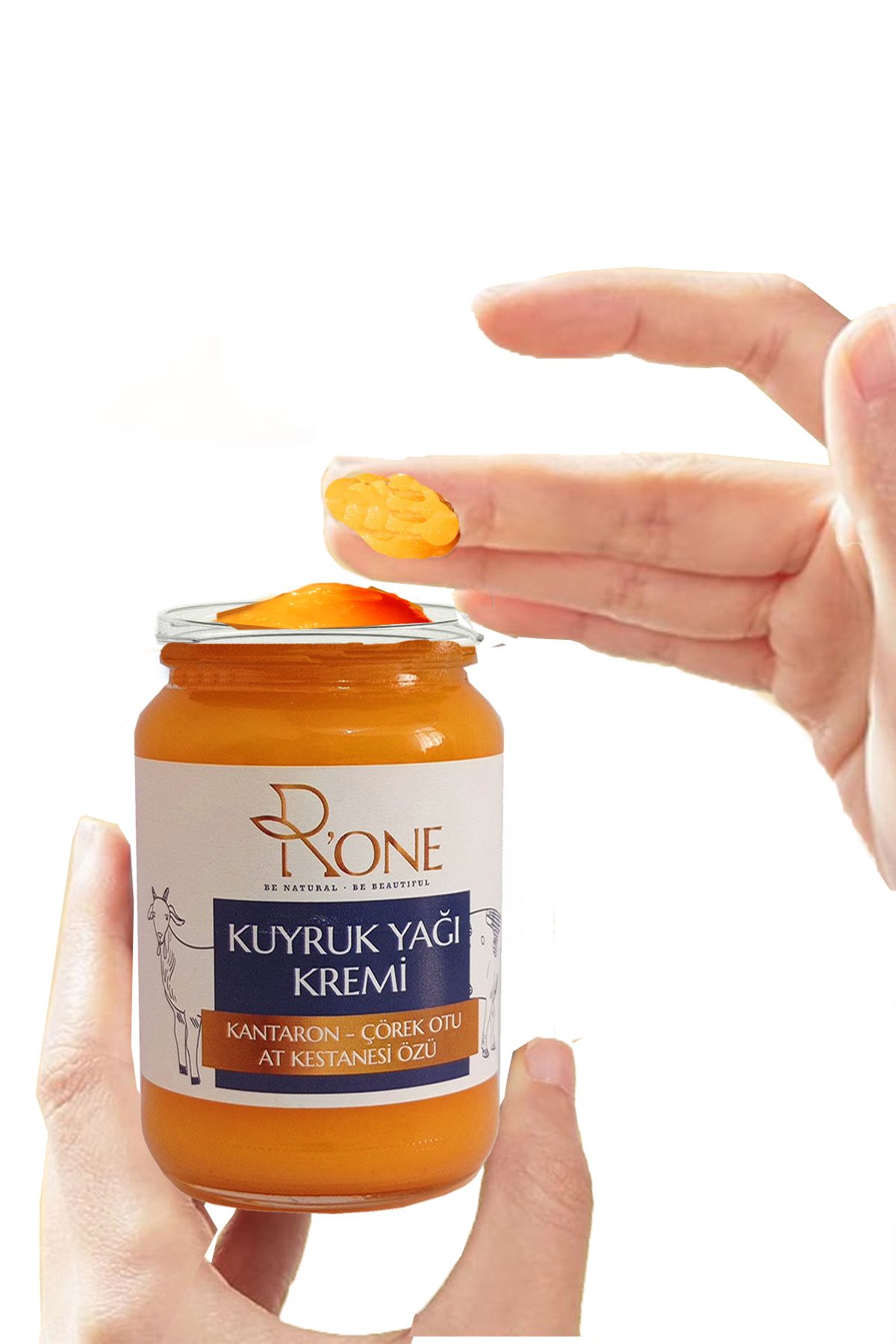 Satış Diyarı Doğal Kuyruk Yağı Kremi Masaj Kremi 100 ml Cildi Besler Yeniler, Ağrıyı Hafifletir
