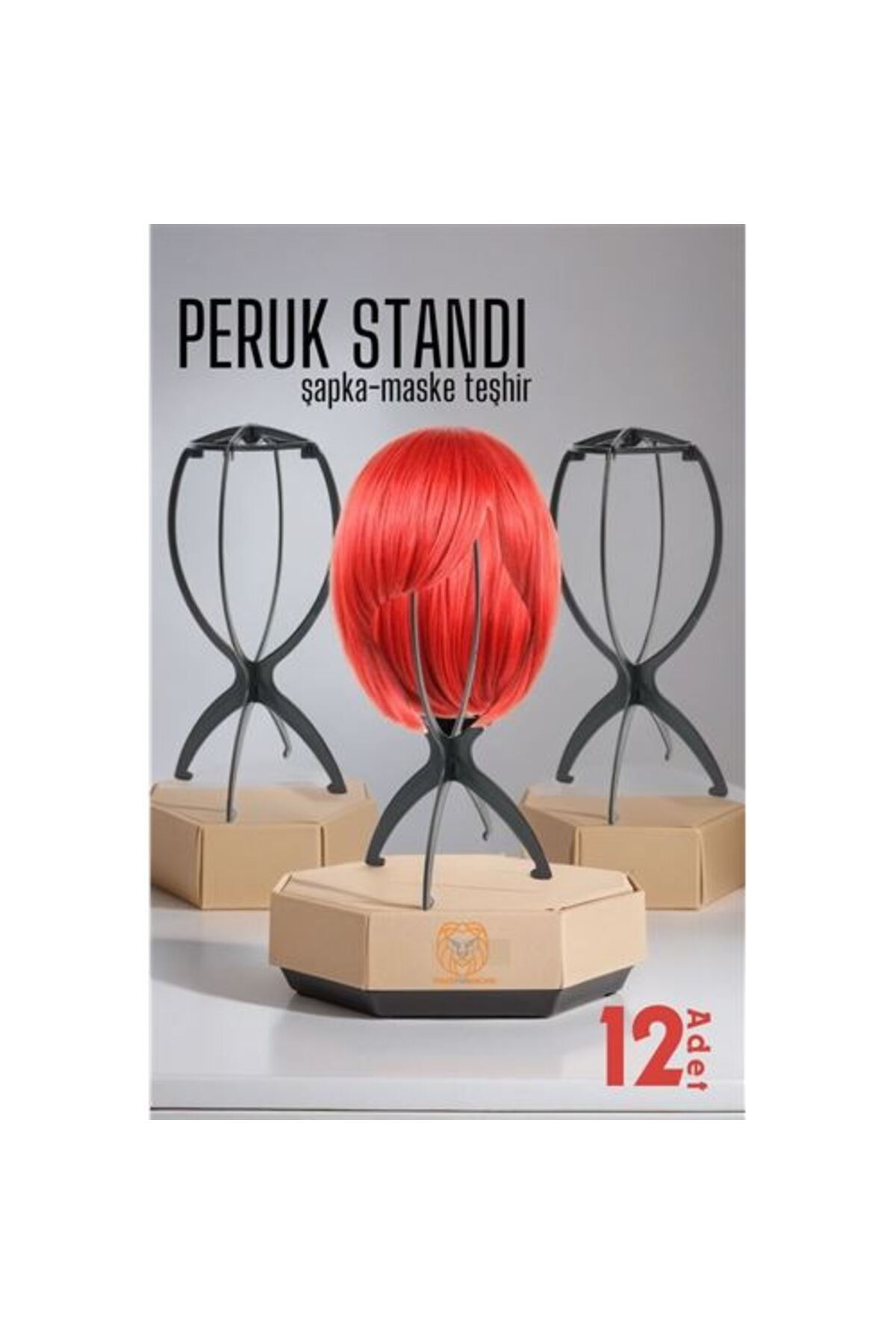 NEZADE STORE Peruk Standı 12 ADET