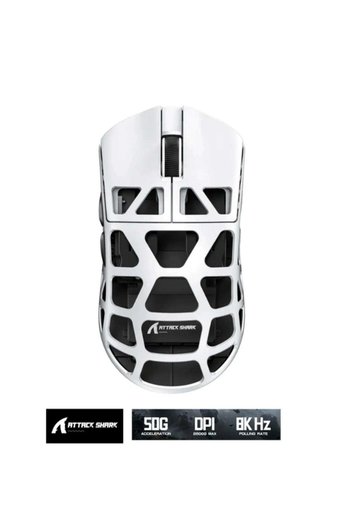 ATAsoft ELEKTRONİK Since 2021 R3 Magnezyum Driverli 8000hz Ultra Hızlı Tepki 26.000DPI Gaming Oyuncu Mouse