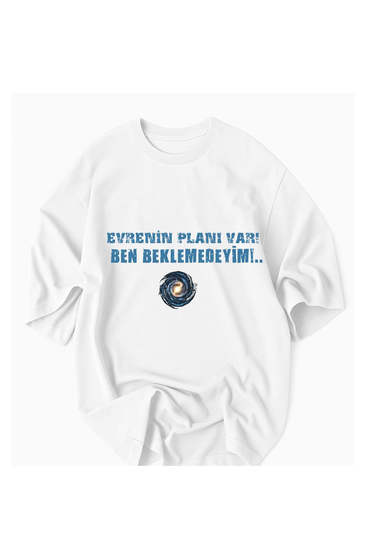 Korefanzin Evrenin Planı Var Ben Beklemedeyim Korefanzin Yeni Kolleksiyon %100 Pamuklu T-Shirt