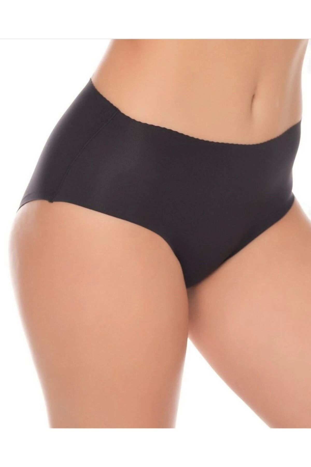 GiyimCity Kadın Lazer Kesim Kayma Yapmaz Slikonlu Slip Külot