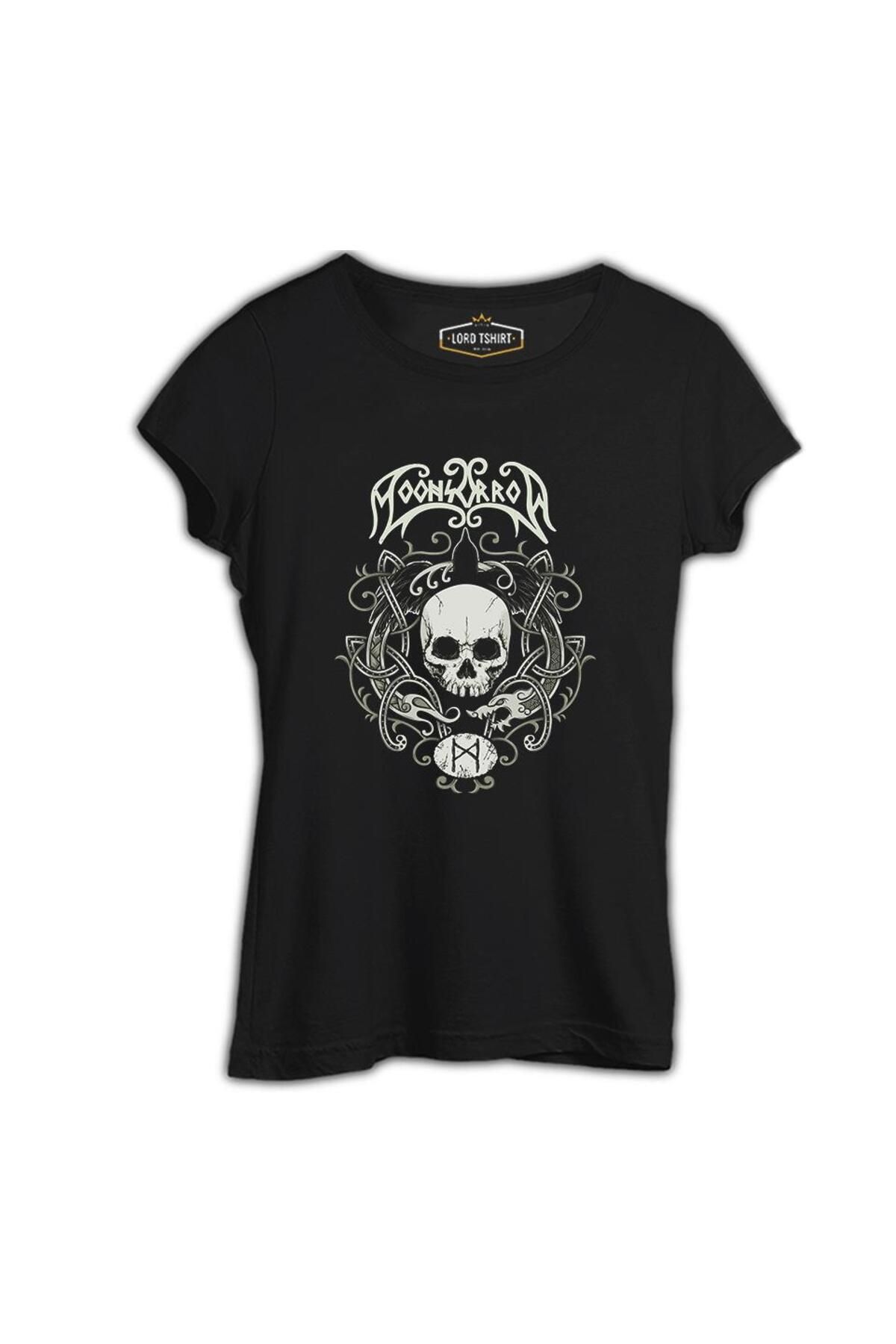 Lord T-Shirt Moonsorrow - Varjoina Siyah Kadın Tshirt
