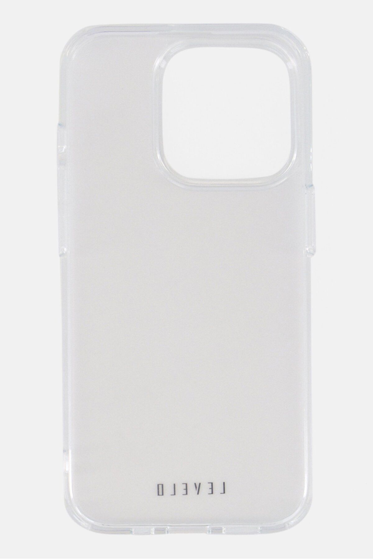 Levelo-جراب خلفي لهاتف iPhone 15 Pro Lucu Matte، شفاف 3