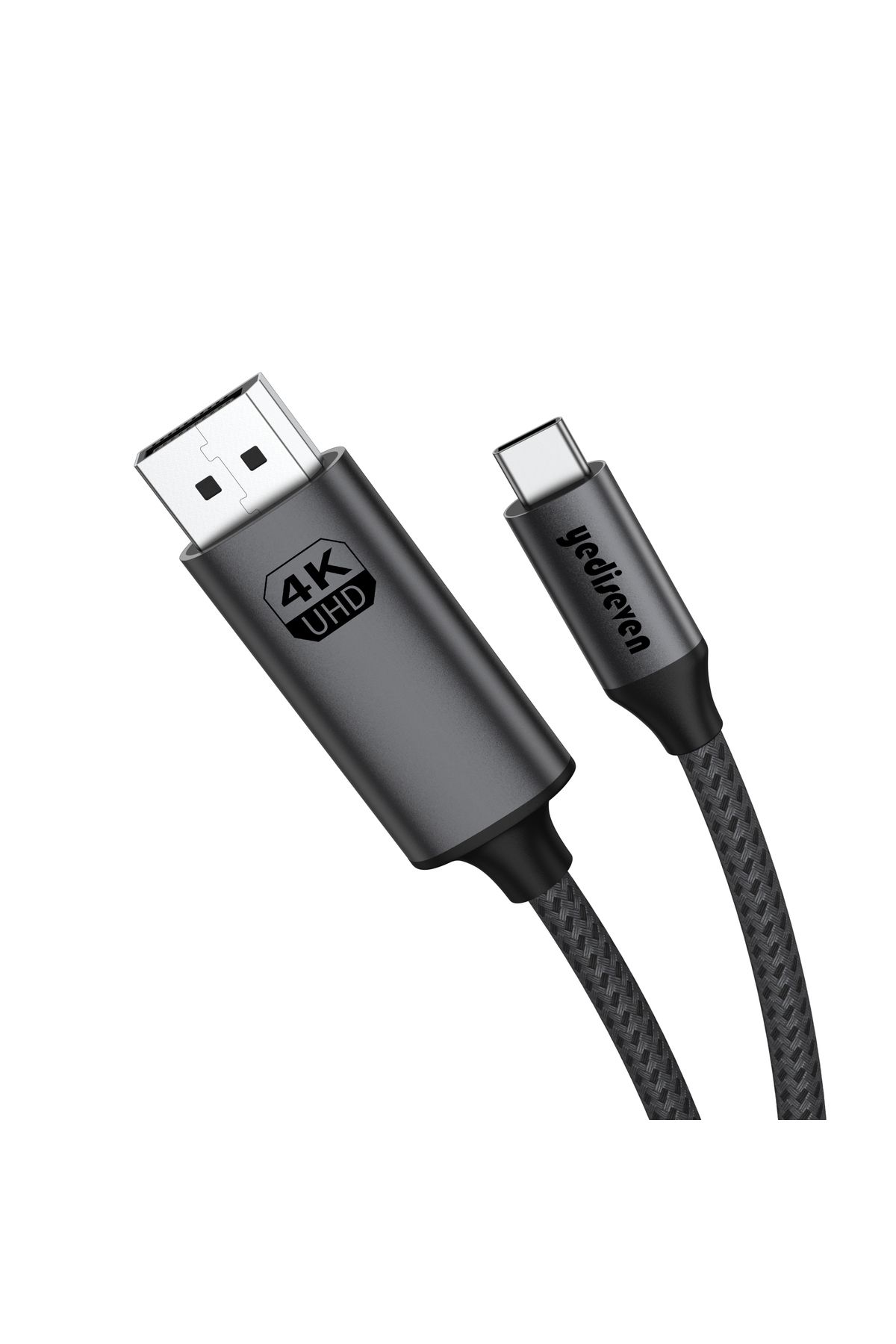 yediseven Type C To Displayport 1.4 Görüntü Aktarma Kablosu Thunderbolt Uyumlu 4K@60Hz 2 Metre
