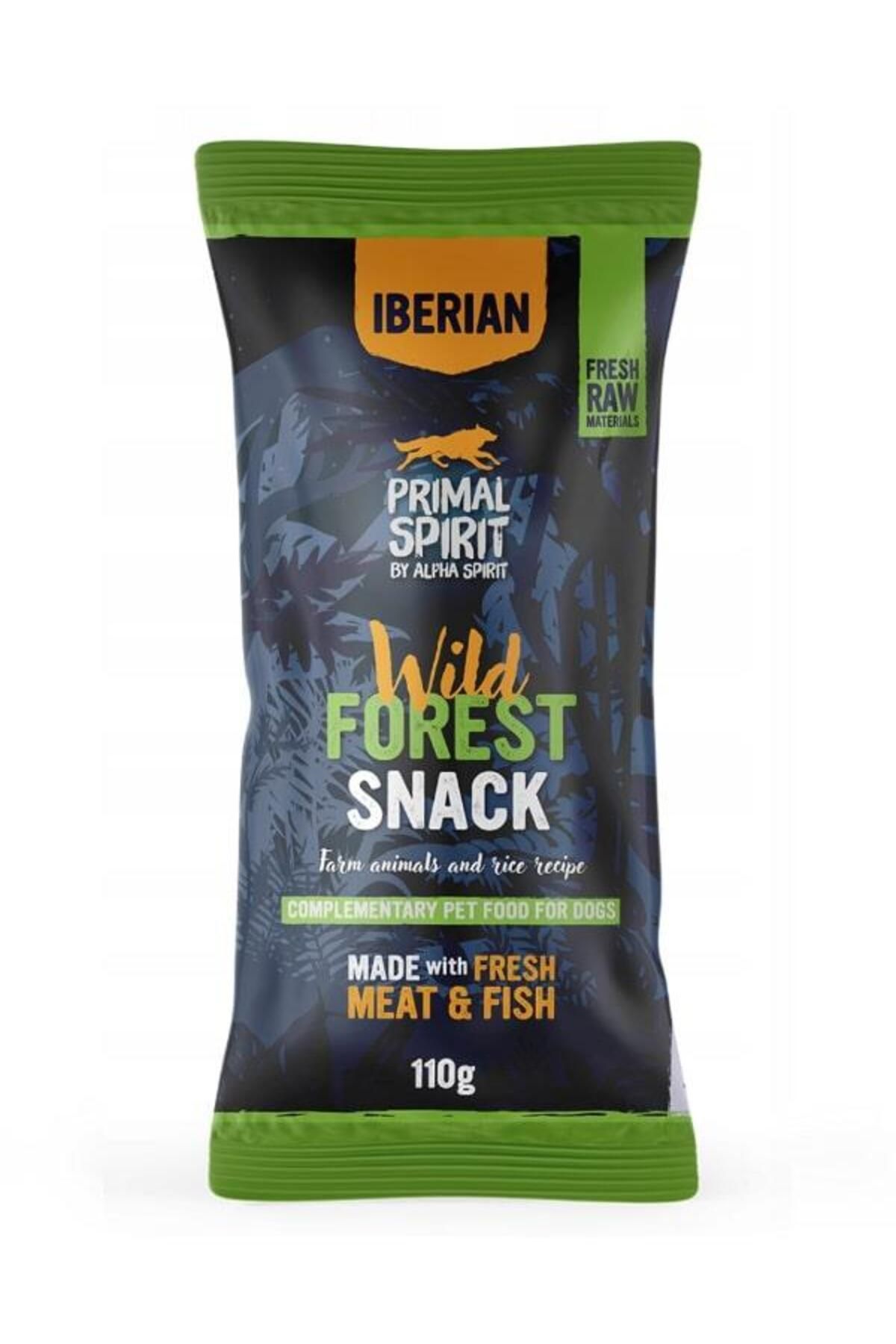 Alpha Spirit Primal Spirit Doğal Atıştırmalık Köpek Ödülü Yaban Hayvanlı 110 gr