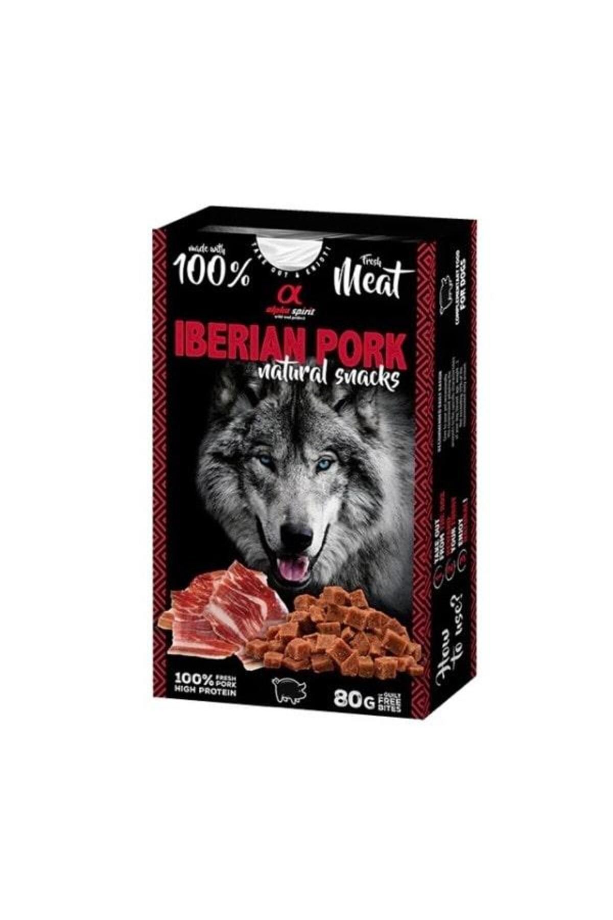 Alpha Spirit Doğal Atşıtırmalık Köpek Ödül Maması Jambon 80 gr