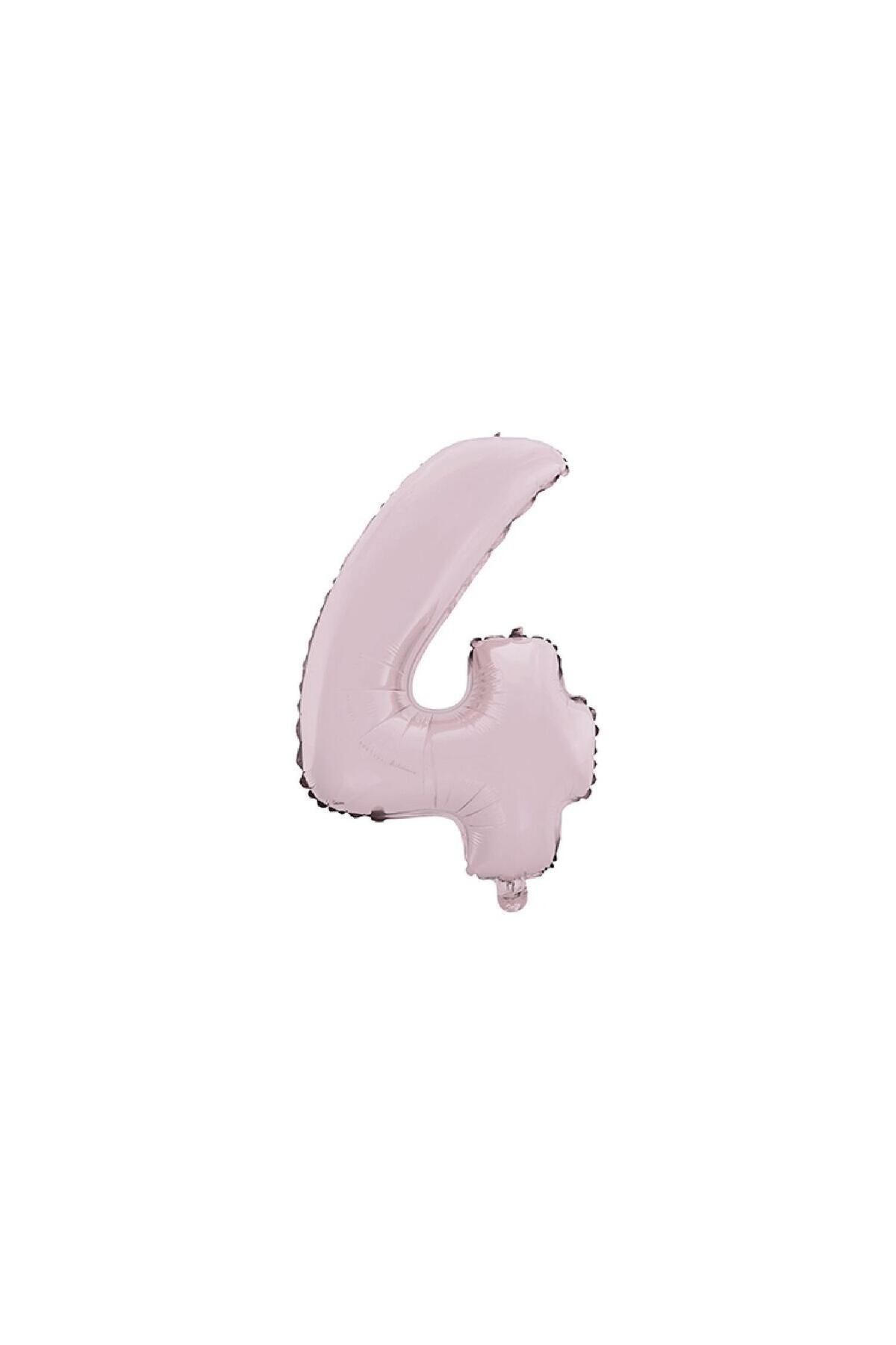 TATLI GÜNLER 26" 74 CM FOLYO BALON RAKAM 4 MAT PEMBE