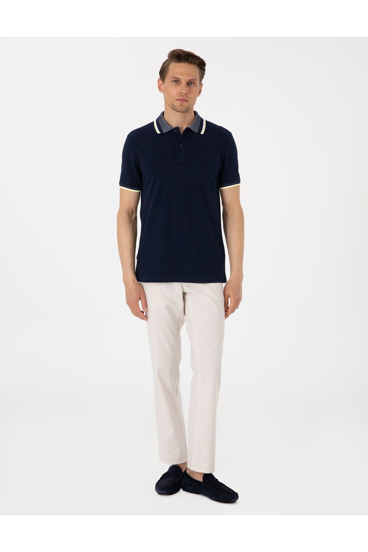 Pierre Cardin Bej Slim Fit Kumaş Pantolon 50305054-VR011