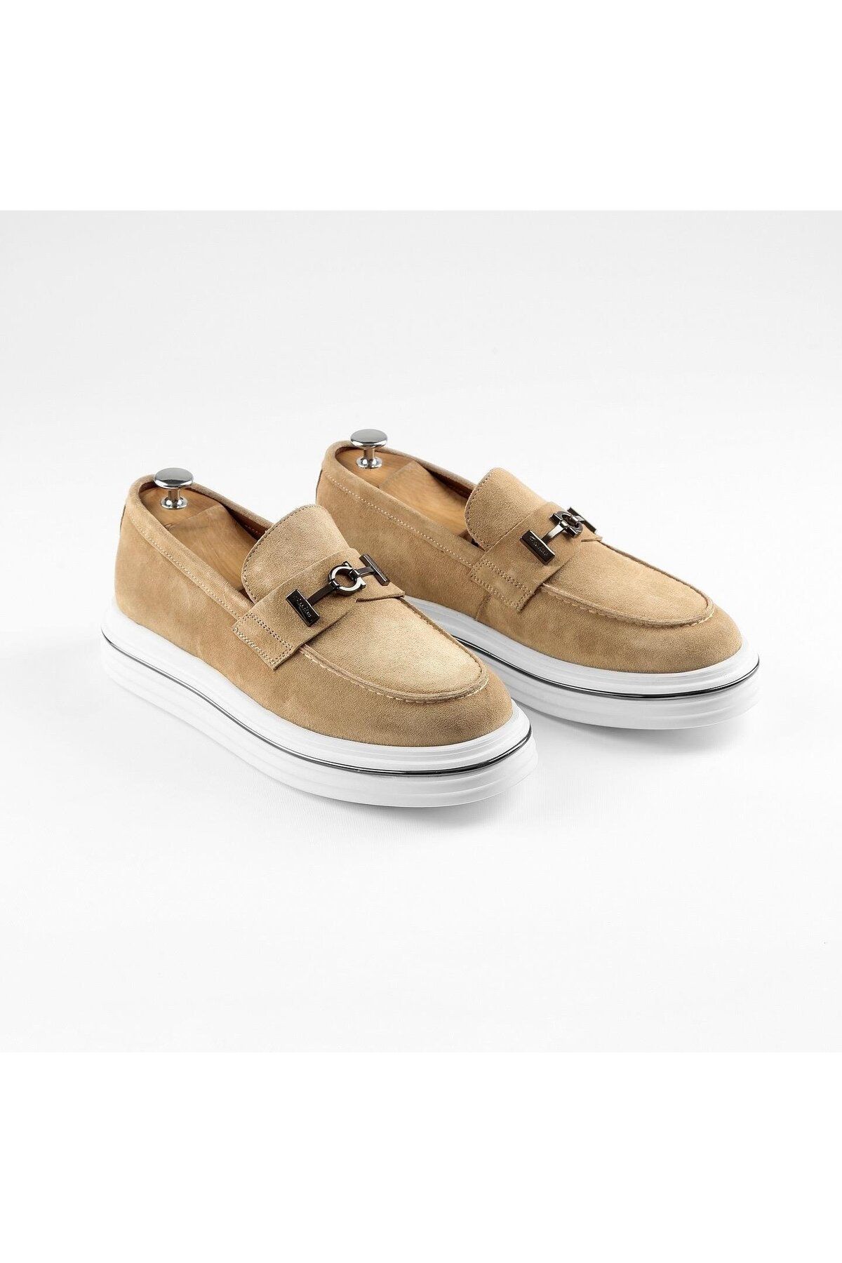 ByItallanoshoes TAN BECEFA 0065 HAKİKİ DERİ ERKEK SNEAKER AYAKKABI