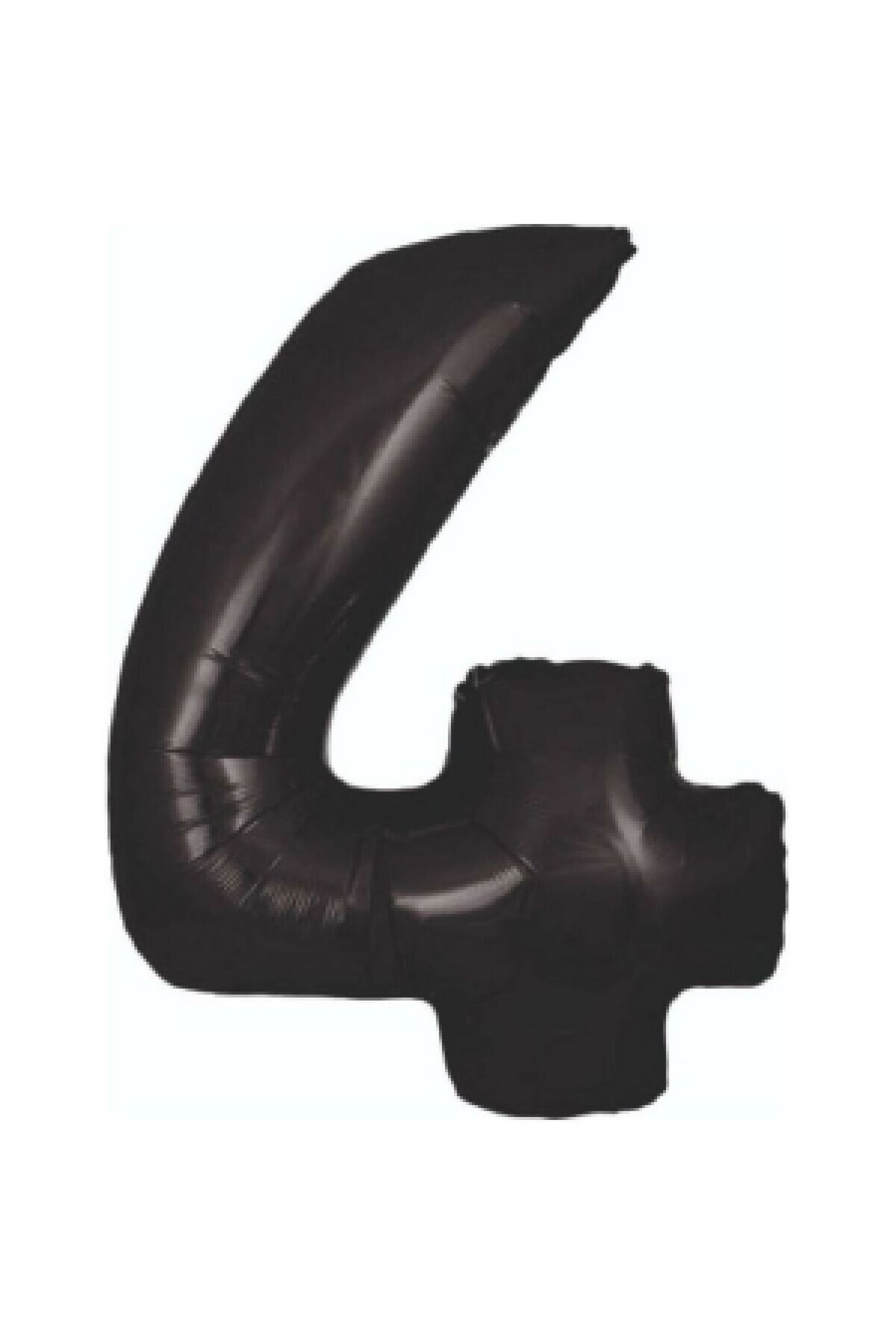 TATLI GÜNLER 26" 74 CM FOLYO BALON RAKAM 4 MAT SİYAH
