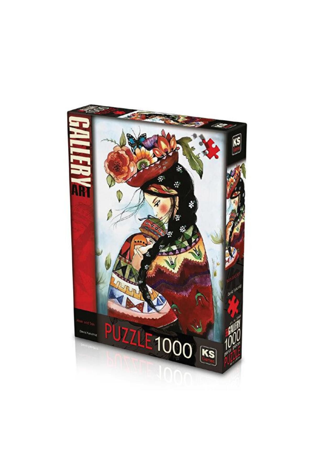 Ks Puzzle Mom And Son Puzzle 1000 Parça