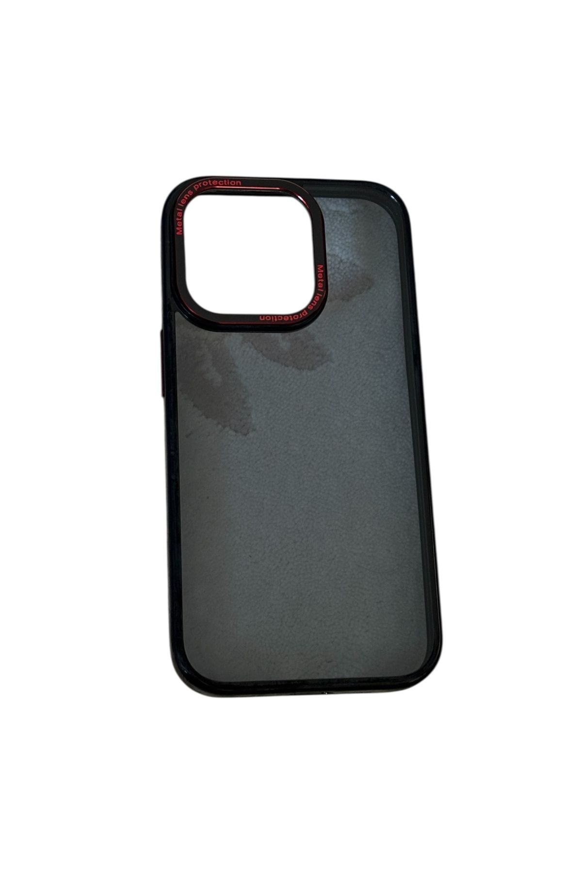 Mavikelebek İphone 14 Pro vicreous case black