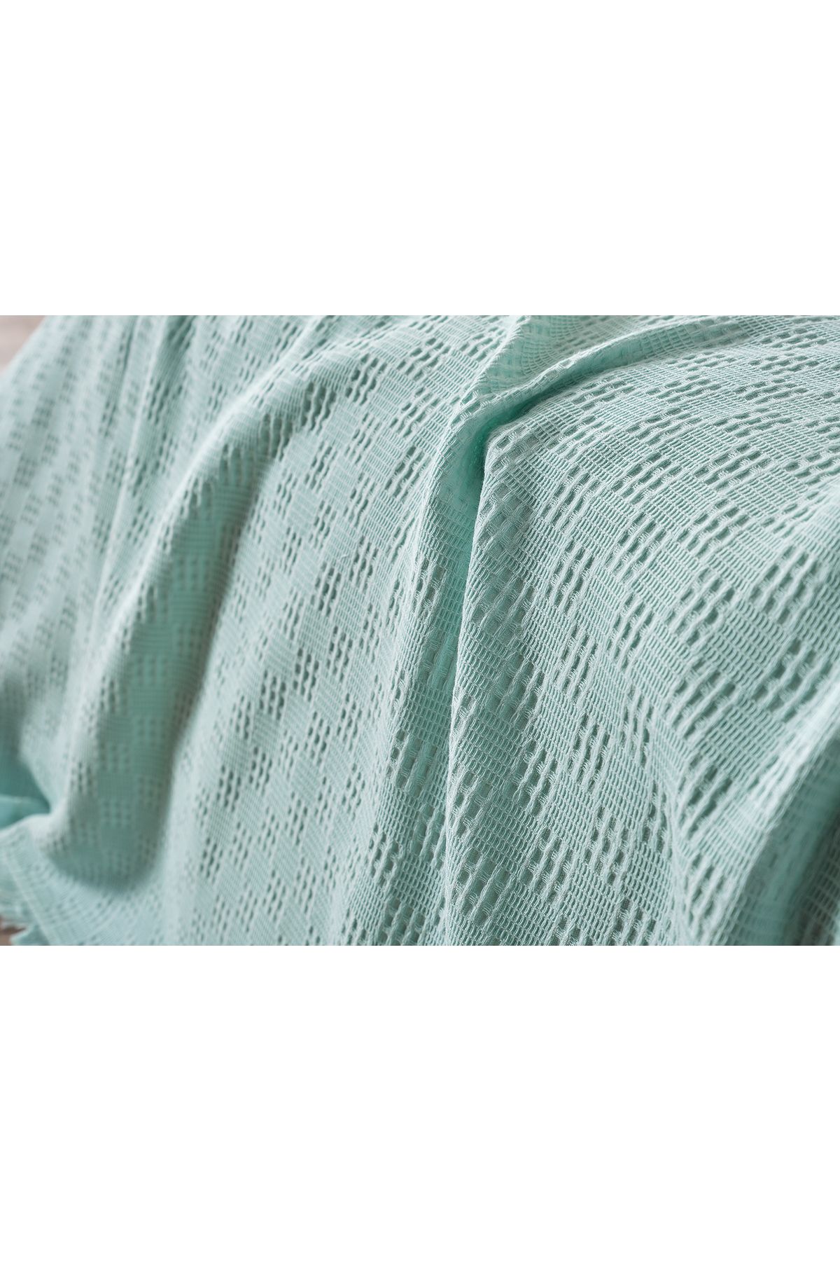 Doqu Home Masal Pike Takımı Çift Kişilik Mint Yeşili