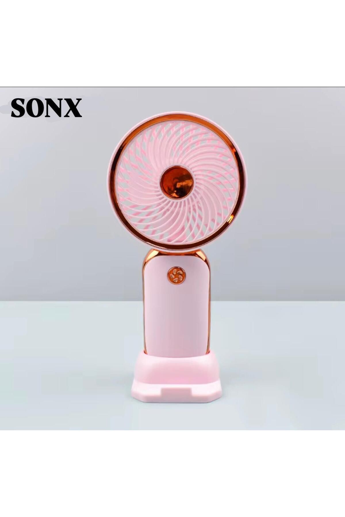 sonx Taşınabilir USB mini fan Masaüstü ve el tipi Kullanım sessiz ve güçlü