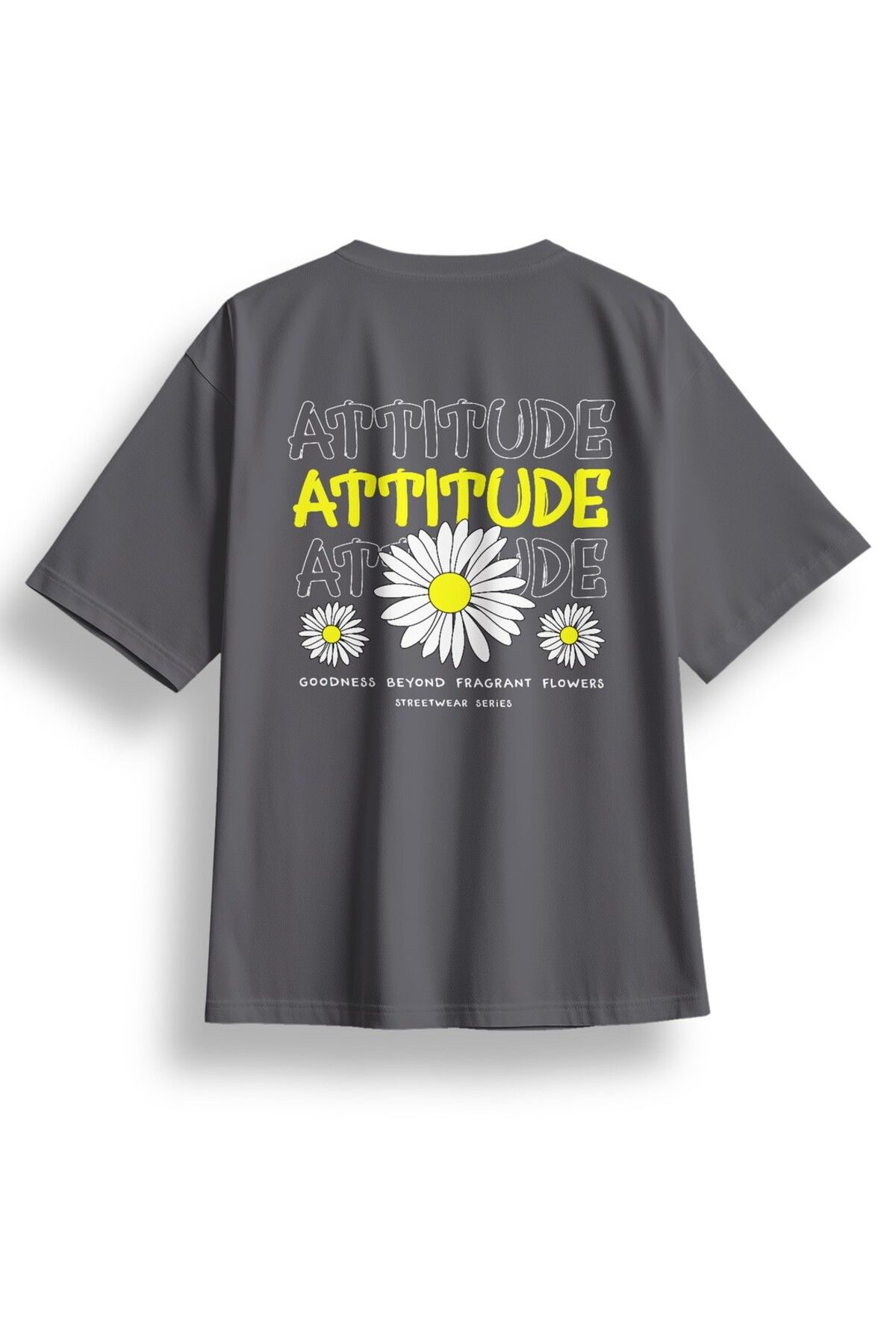 LUMARTA Oversize Attitude Baskılı Tshirt