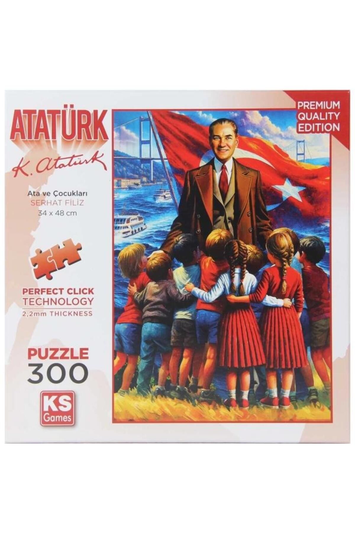 Ks Puzzle Ata Ve Çocukları Puzzle 300 Parça