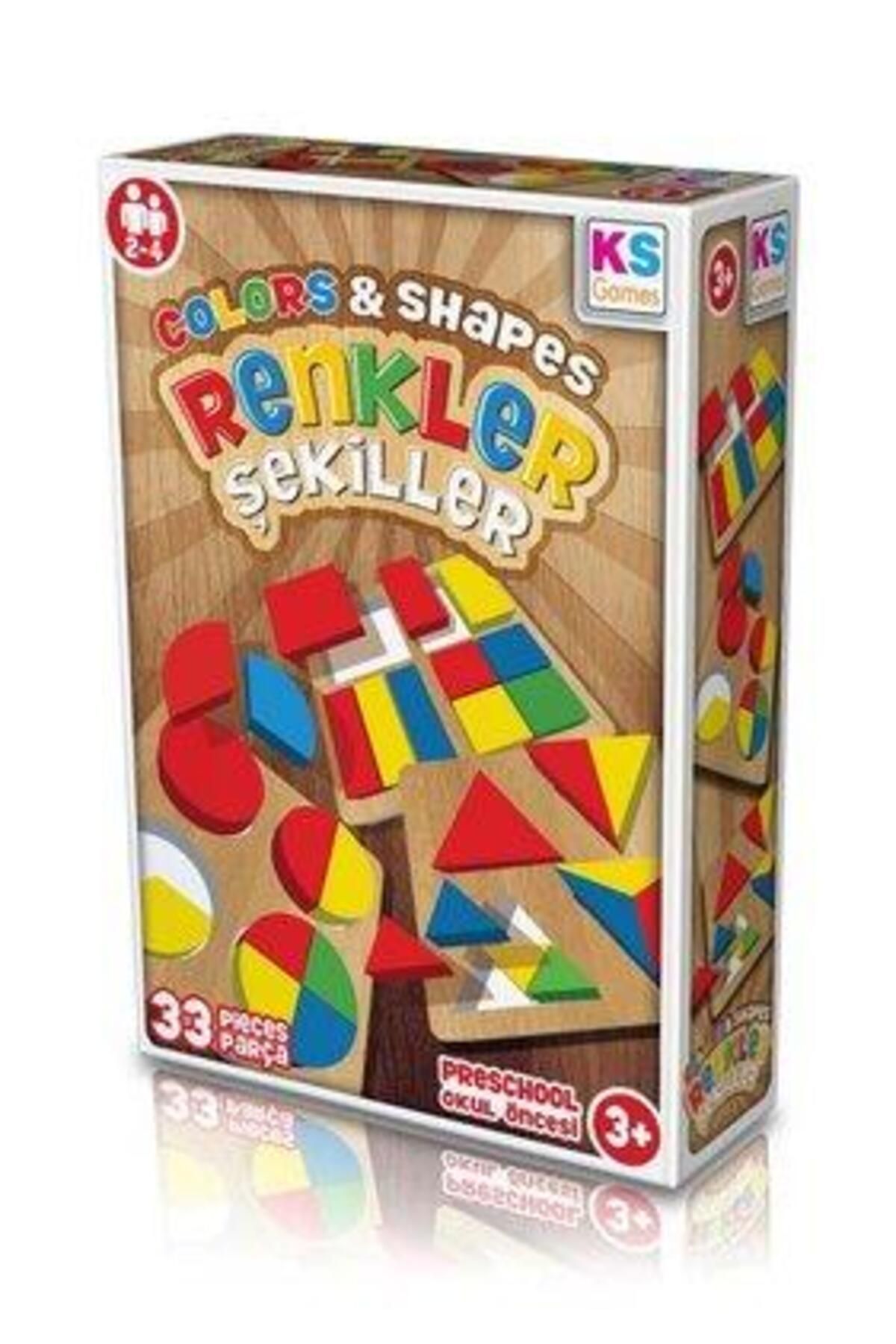 Ks Puzzle Renkler Ve Şekiller Eğitici Oyun