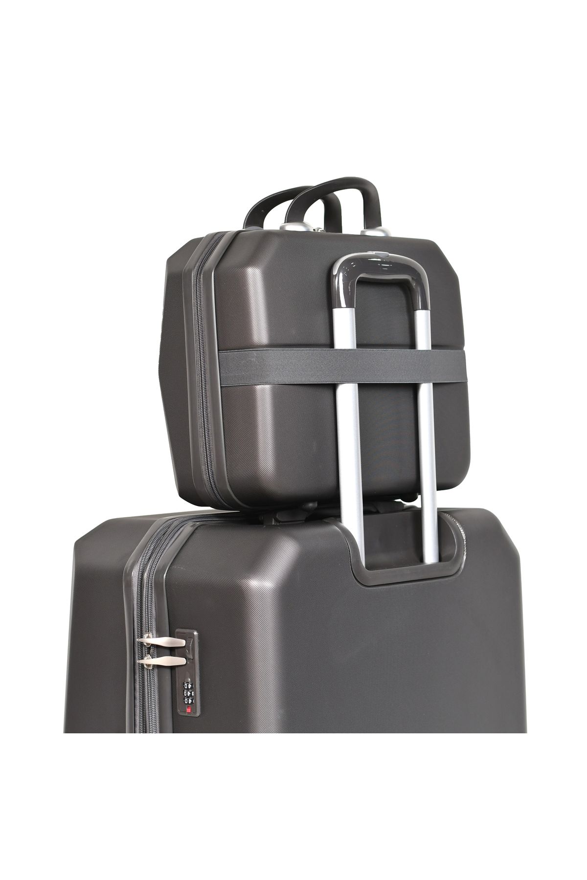 MORANO-Morano 4-Piece Luggage Set Durable and Lightweight Spinner Wheeled Suitcase with Numbered Security Lock 7