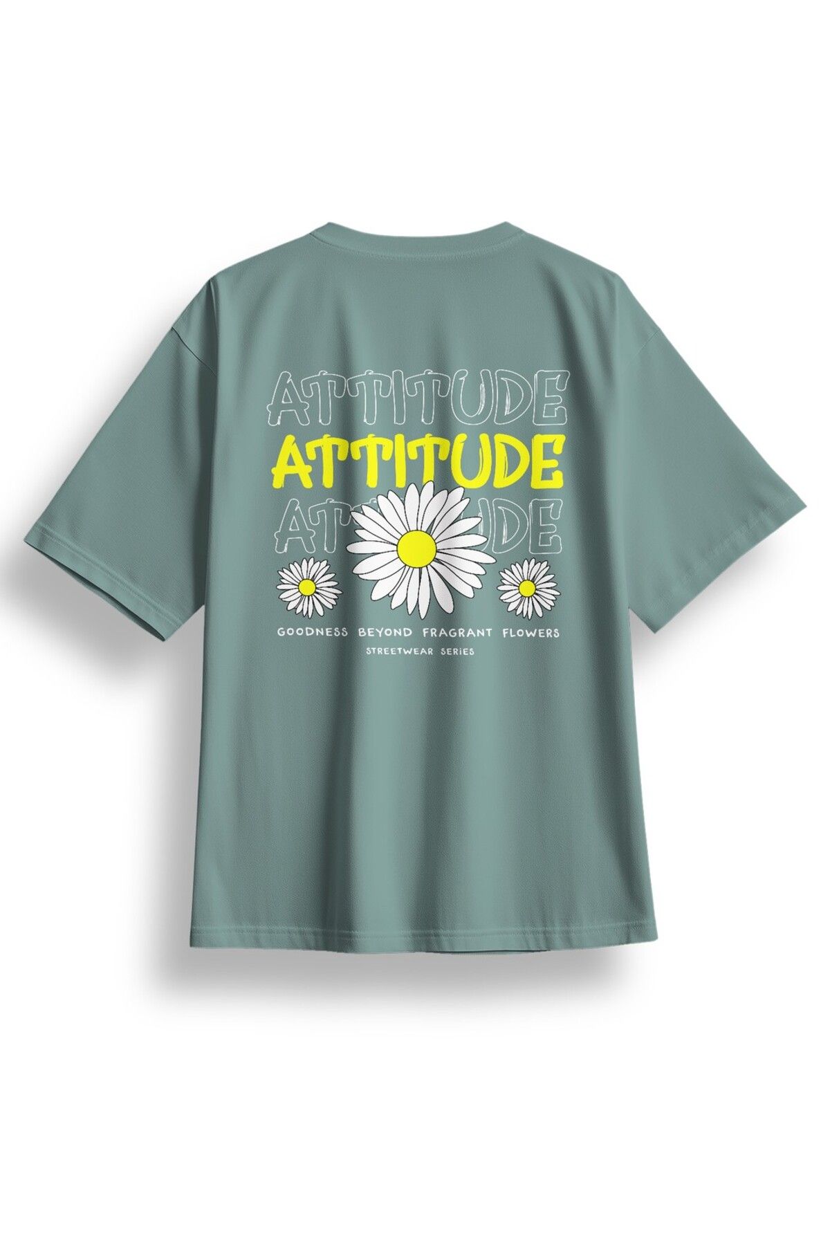 LUMARTA Oversize Attitude Baskılı Tshirt